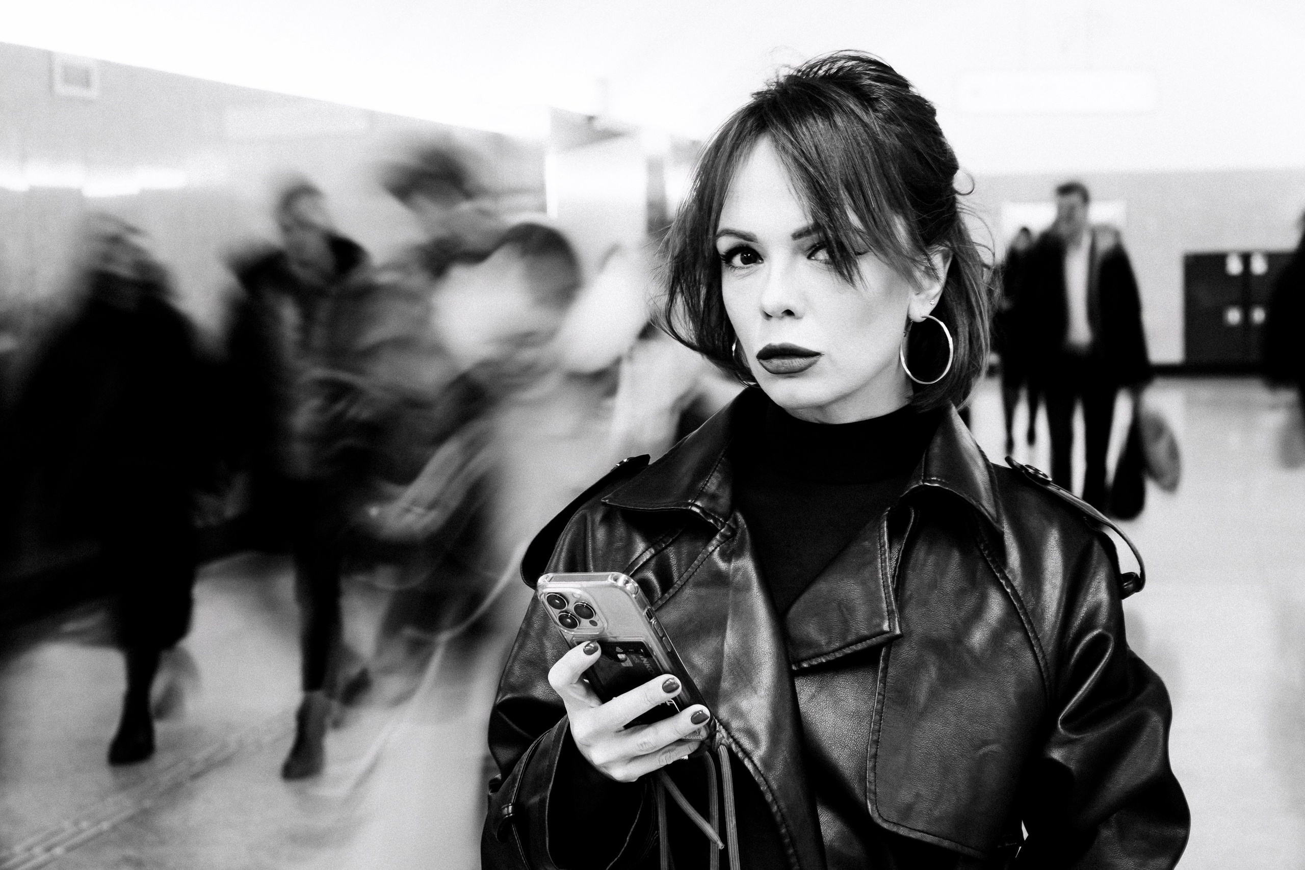 «Душа» метро в черно-белой фотографии…. Медиа продакшн, Ян Фадеев, создание видео и фото, Москва, Россия