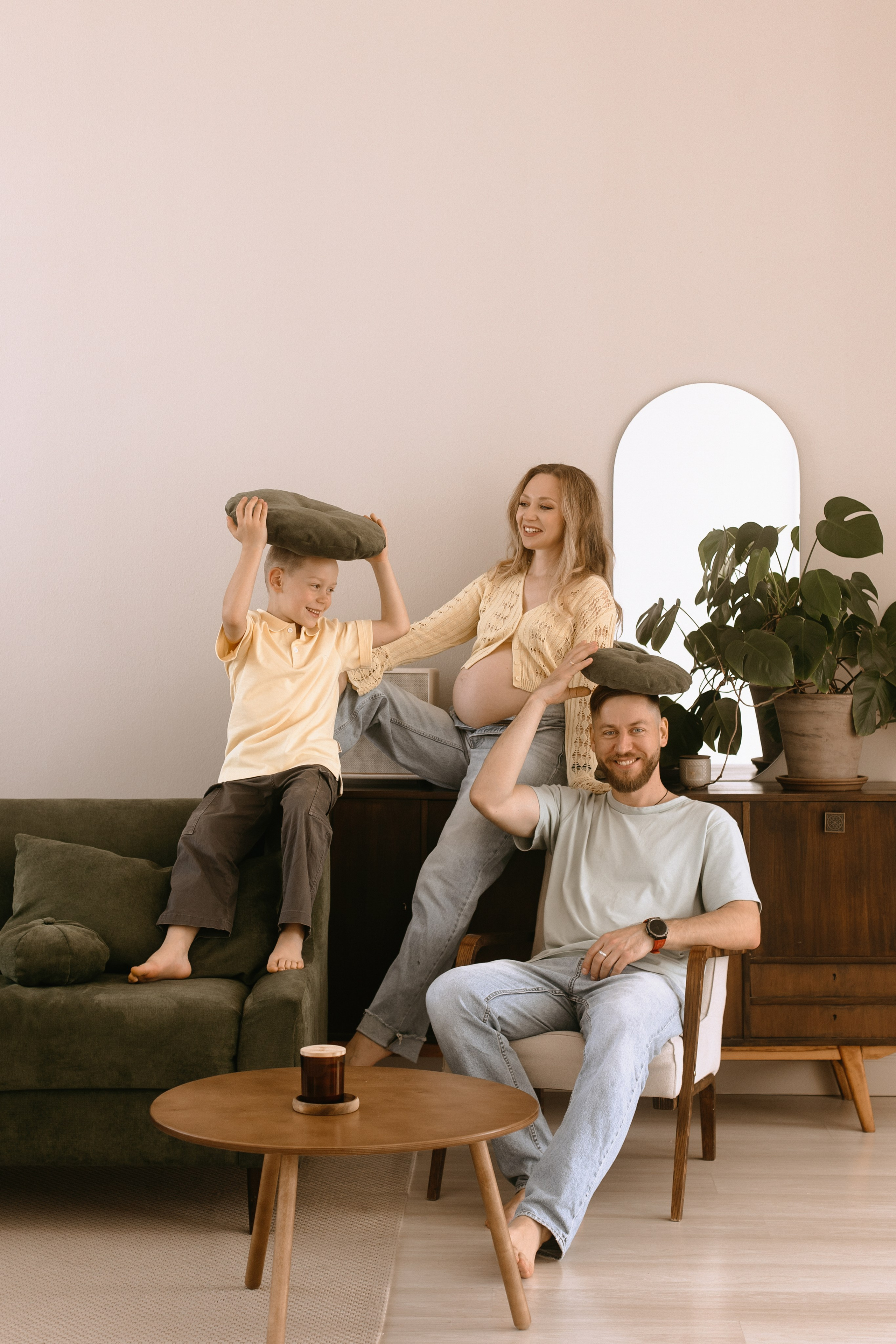 Ваня, Катя и Даня. Фотограф Олеся Голева