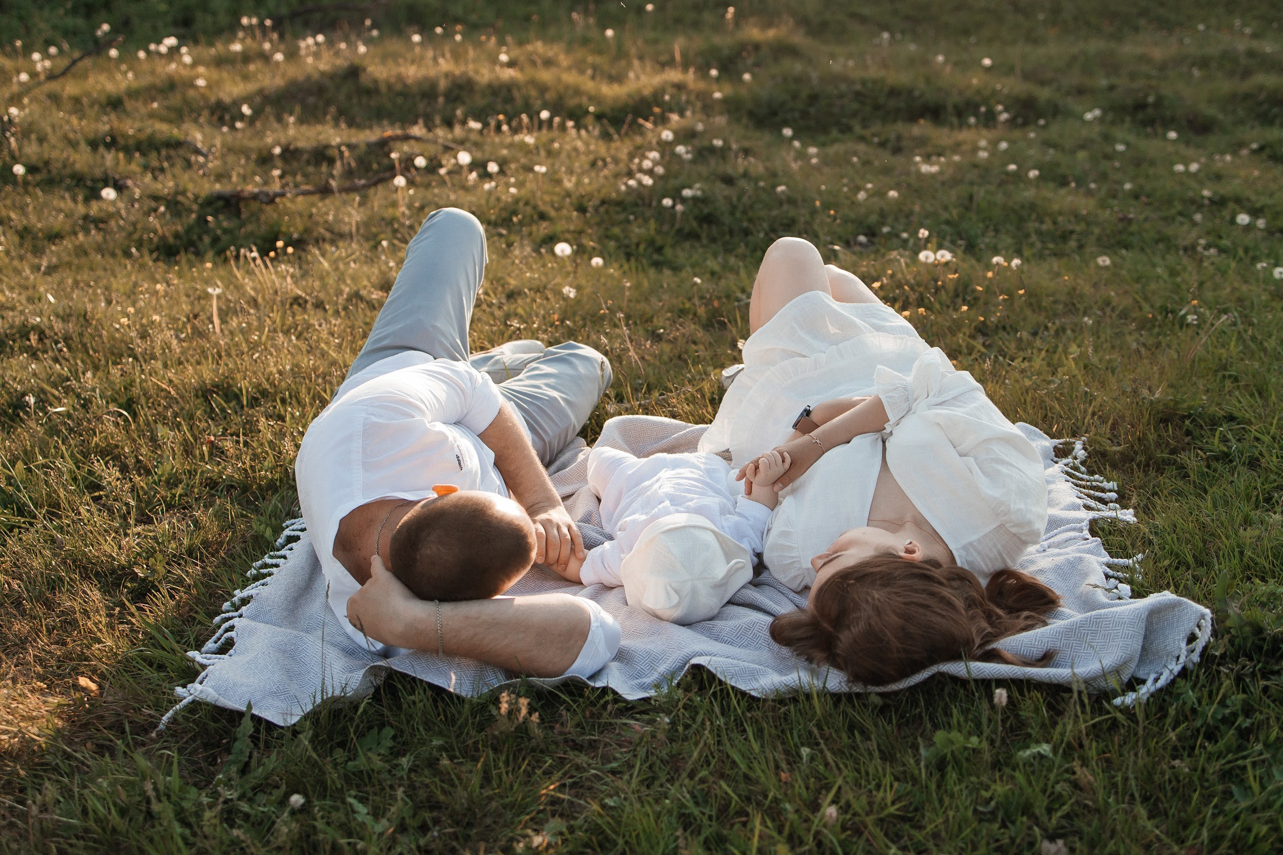 Фотосессия в честь 6 месяцев ребенка