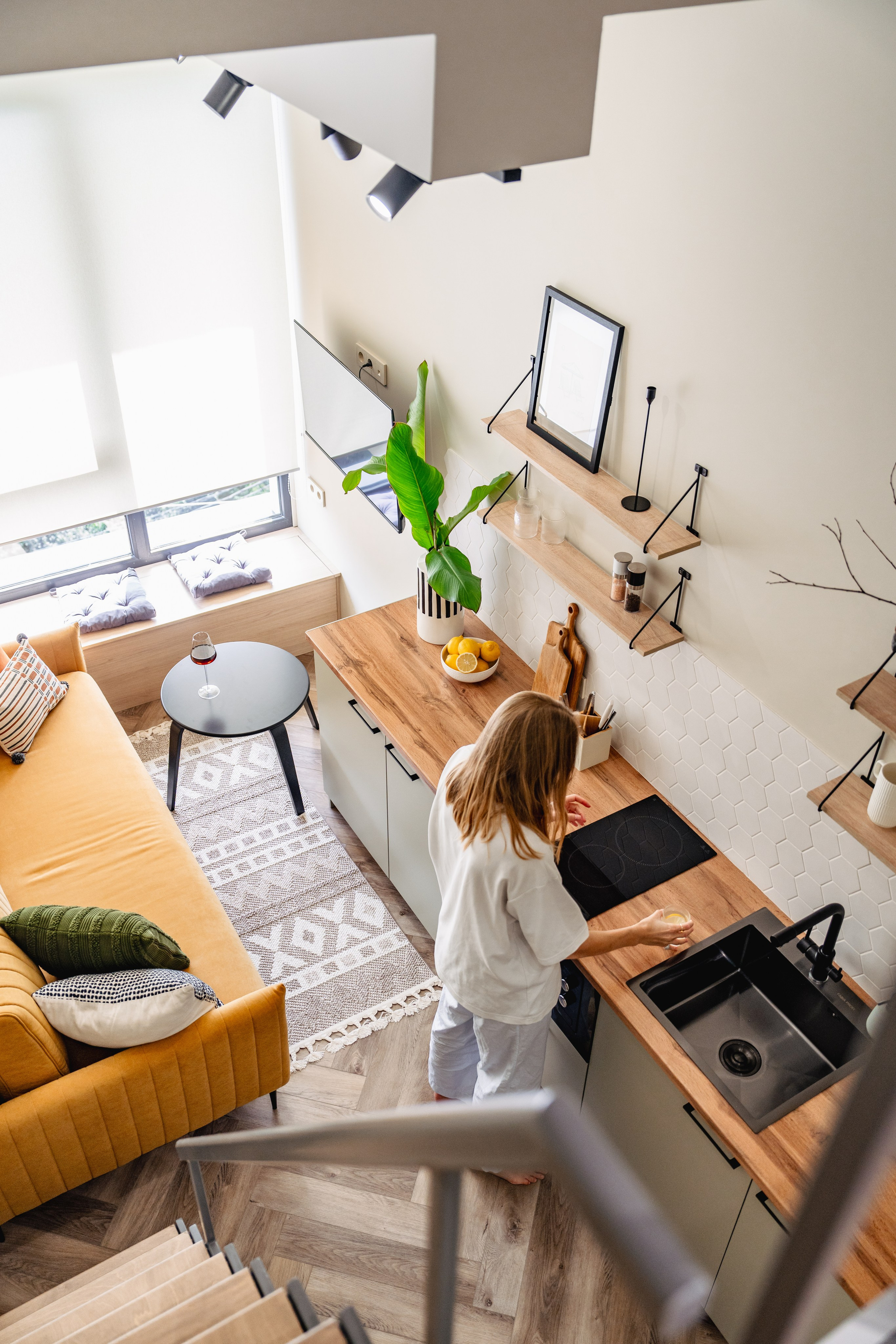 Апартаменты в Хосте. Отельный интерьерный фотограф Сочи