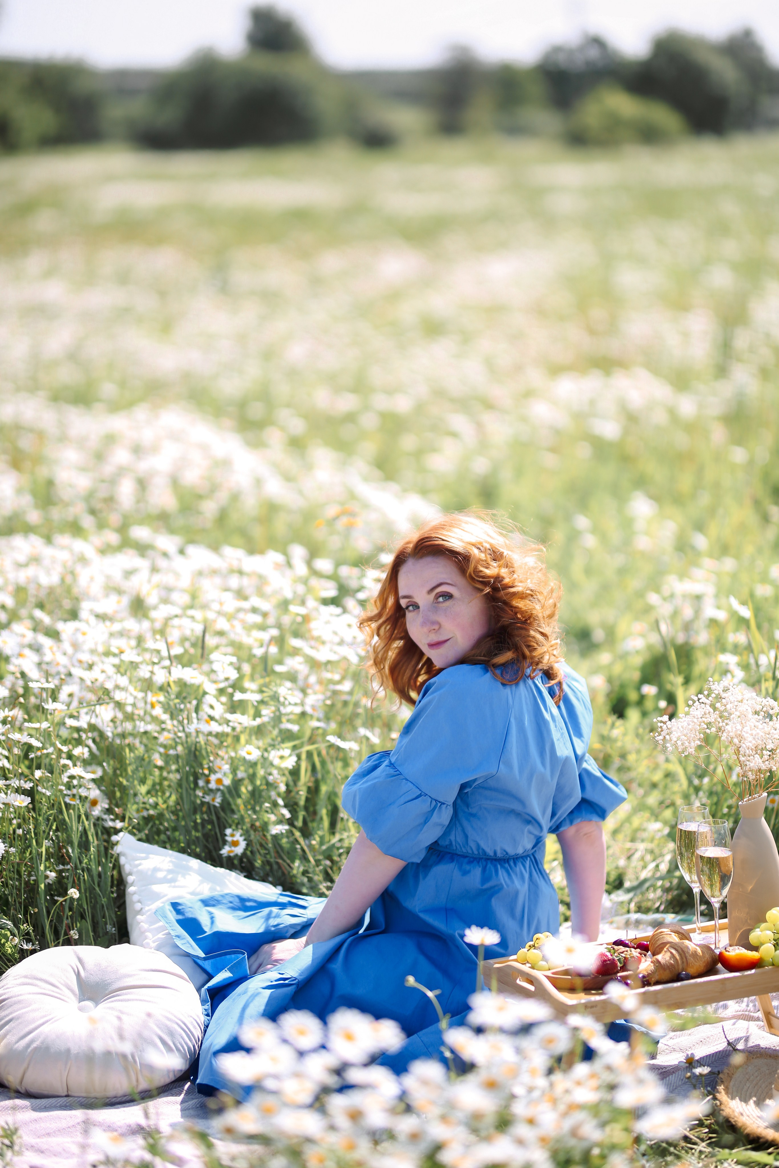 Ромашковое поле. Фотограф Анастасия Залевская