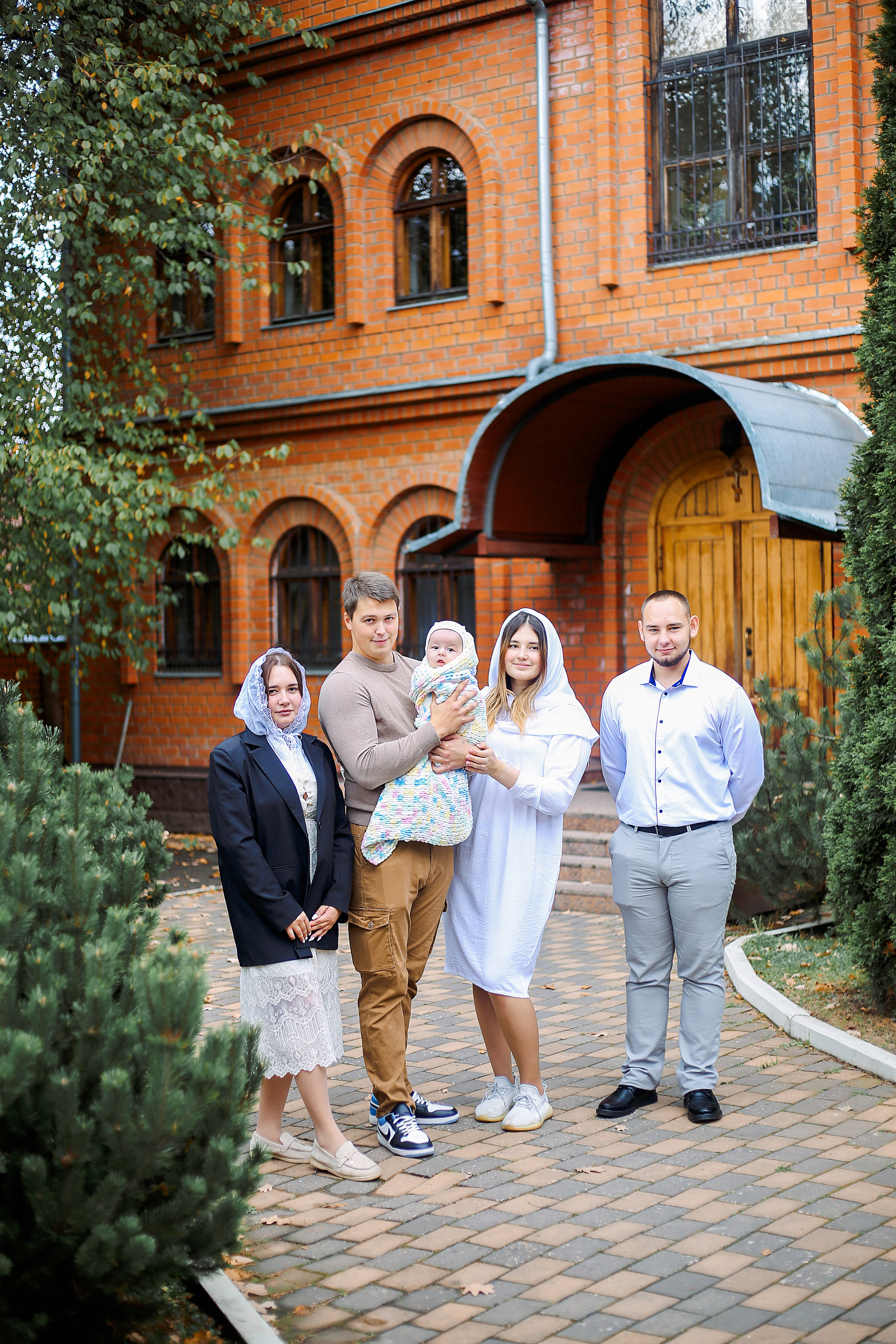 Крещение в Храме Святой Троицы Сходня. Фотограф Анастасия Залевская