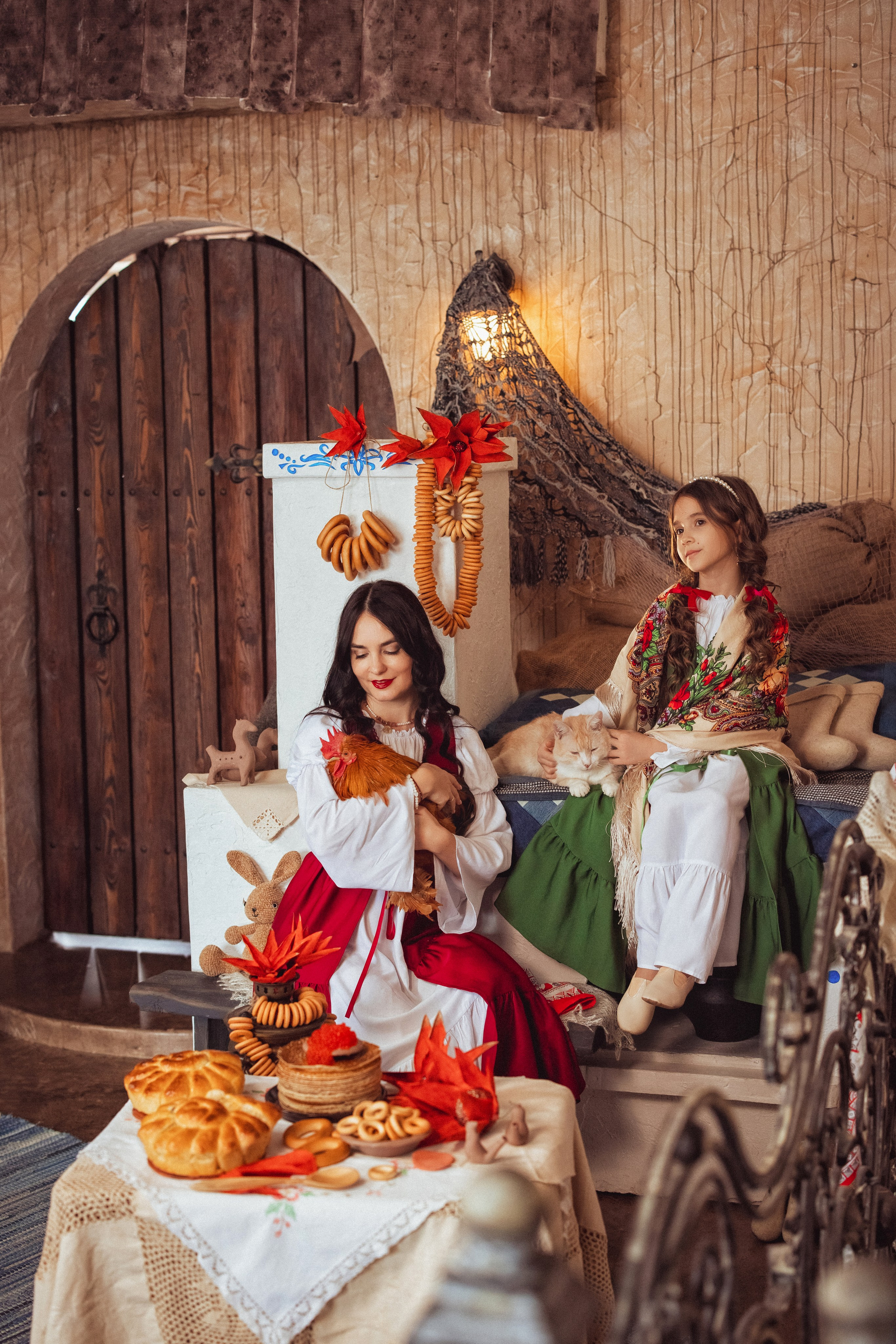 Фотосессия в русском стиле. Фотопроект"Масленица» в фотостудии Эль, город Краснодар. Семейный и детский фотограф в Краснодаре Анна Трашкова
