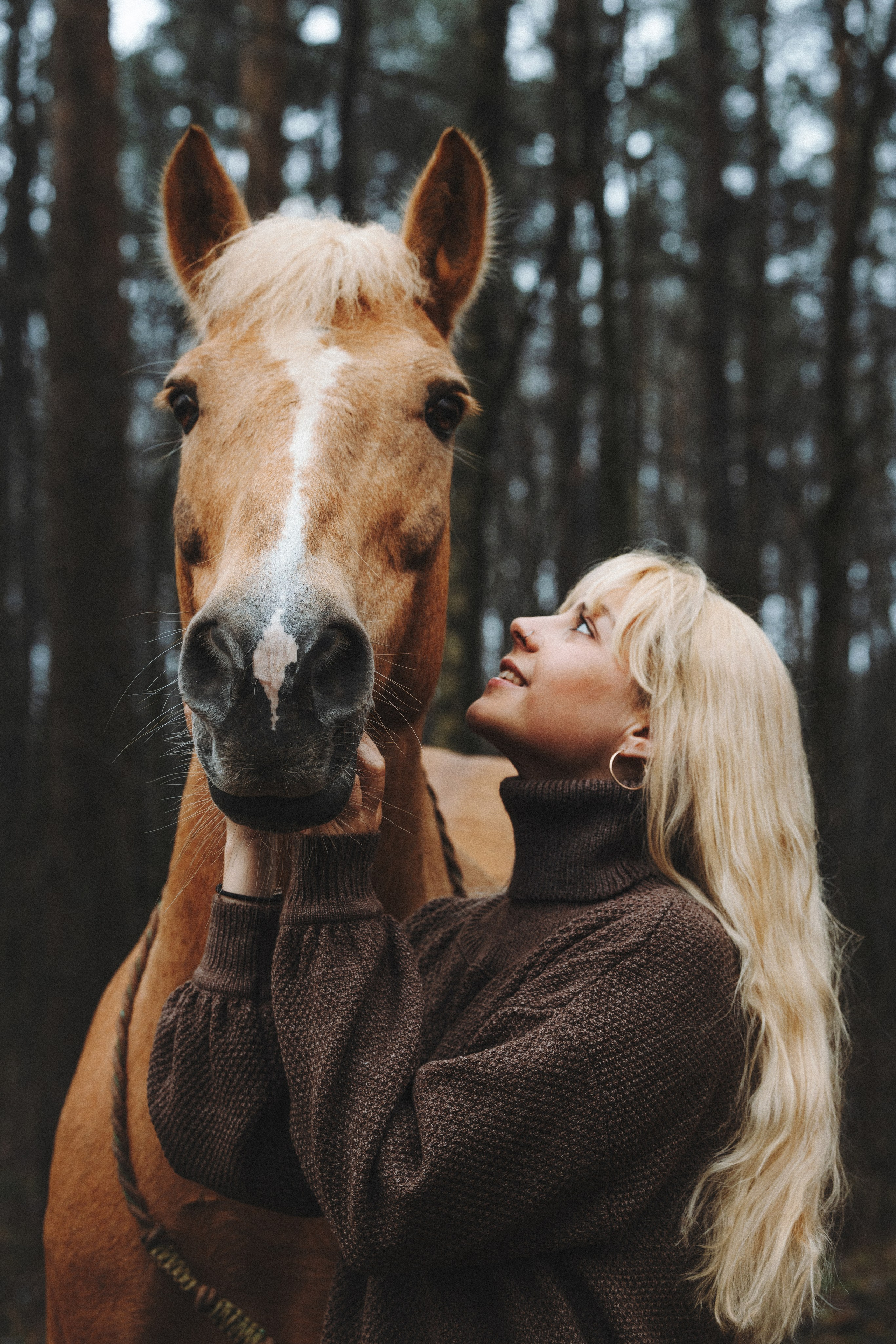Настя и Люся. Фотограф анималист Осипчикова Мария