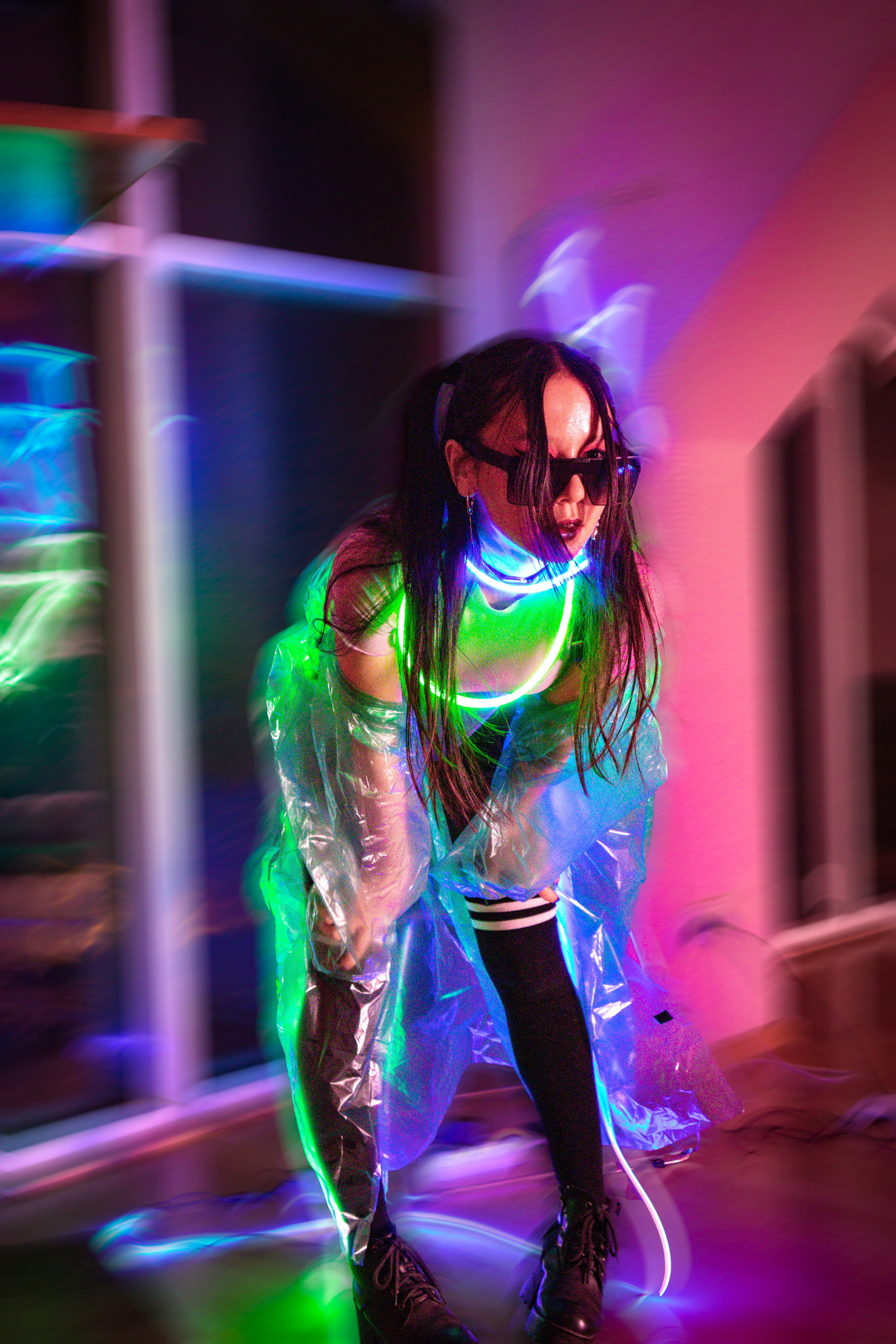 Фотосессия в стиле Киберпанк. Фотограф в Южно-Сахалинске Гусаков Евгений