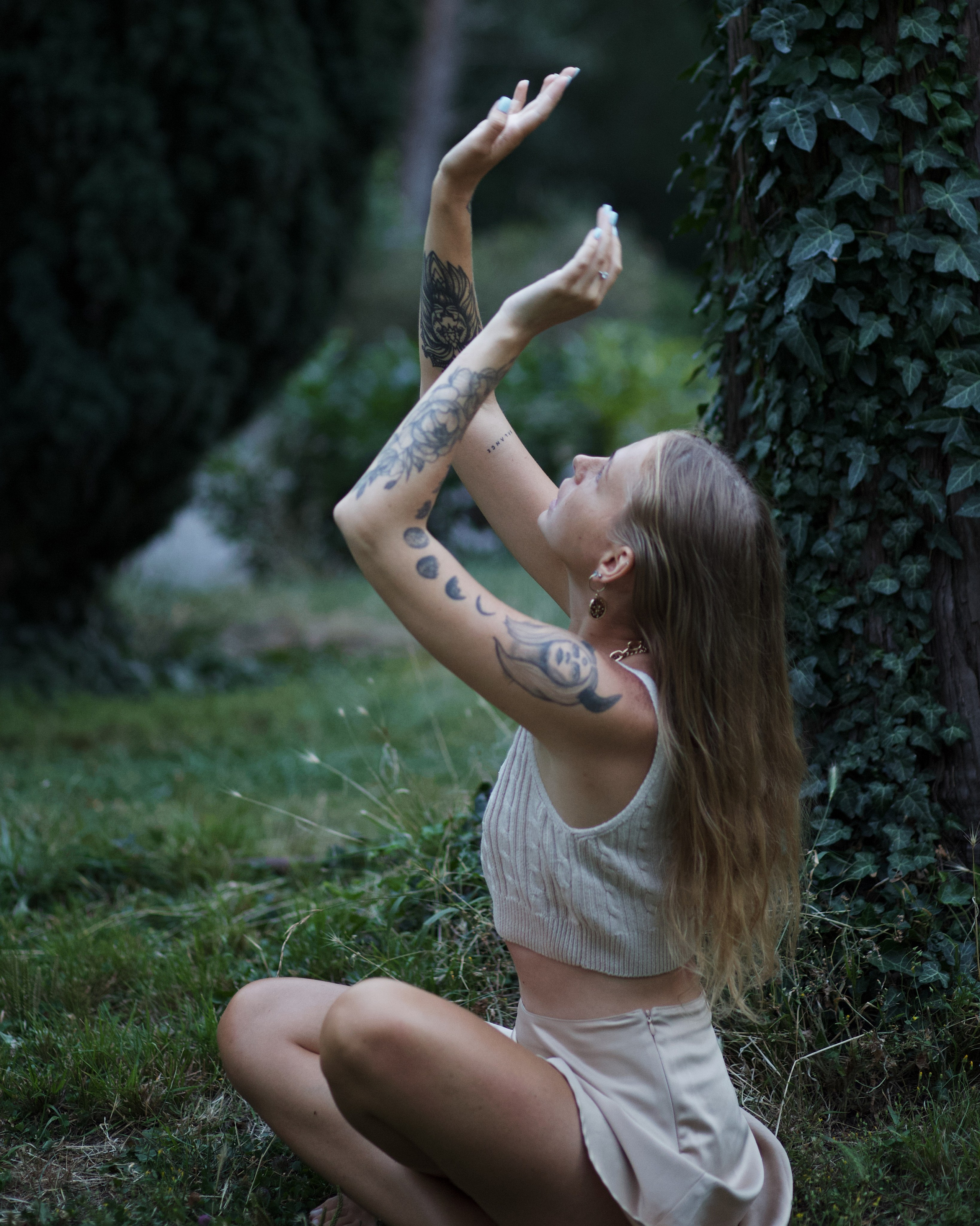 Аня лесная серия. Портретный и атмосферный фотограф Екатерина Шаврина