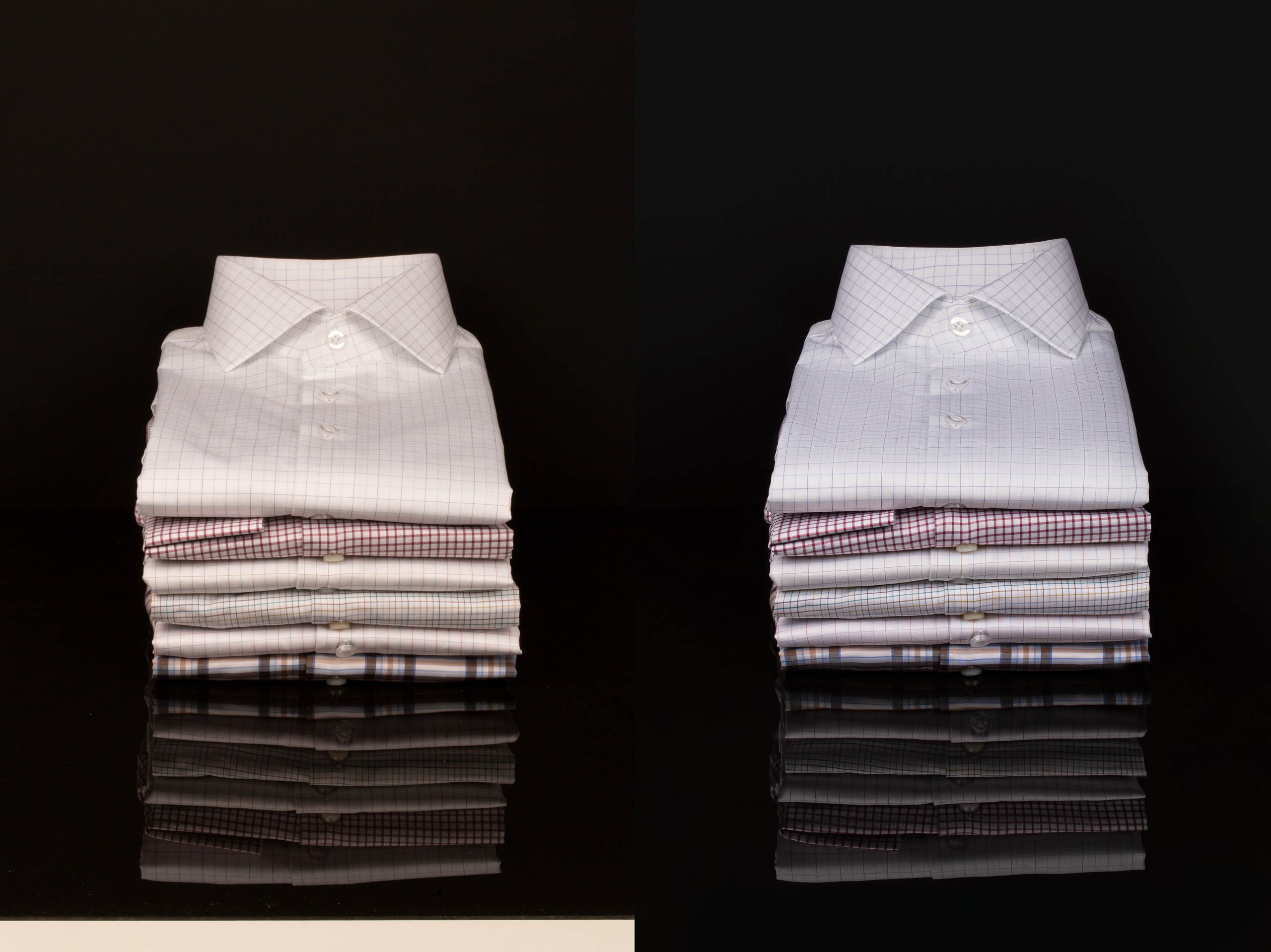 Ретушь фотографий рубашек и пиджаков | Студия SVITHART