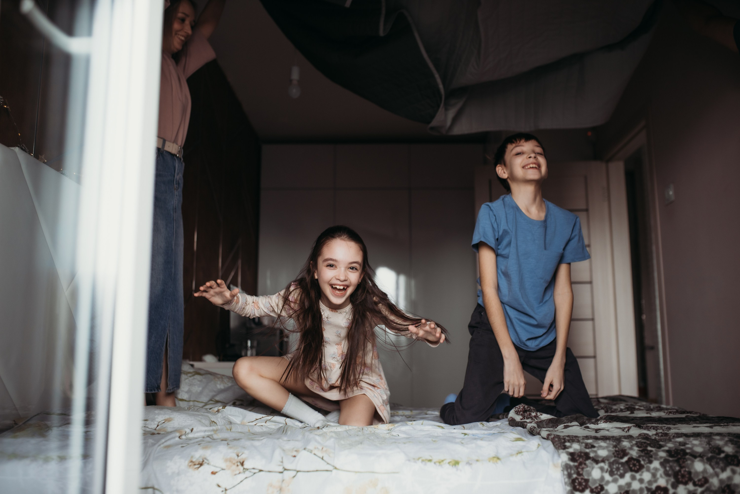 Ира, Денис, Артем и Алиса. Семейный и детский фотограф в Новосибирске и Краснообске — Анна Ким