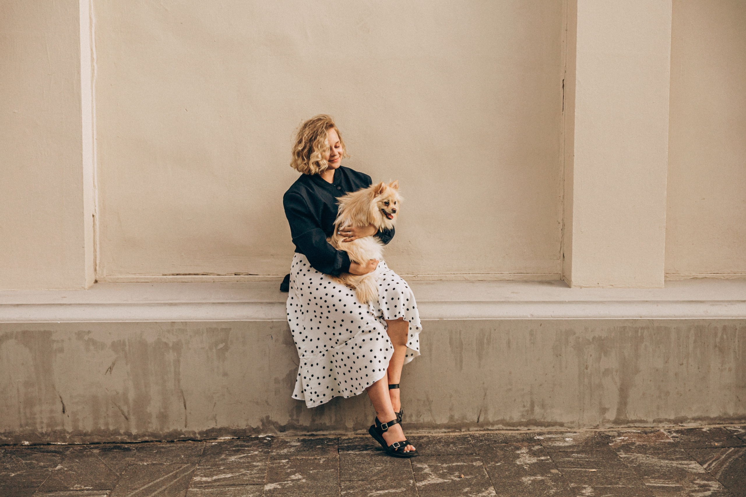 Даша и Булка. Фотограф-анималист в Москве Соломонова Варвара