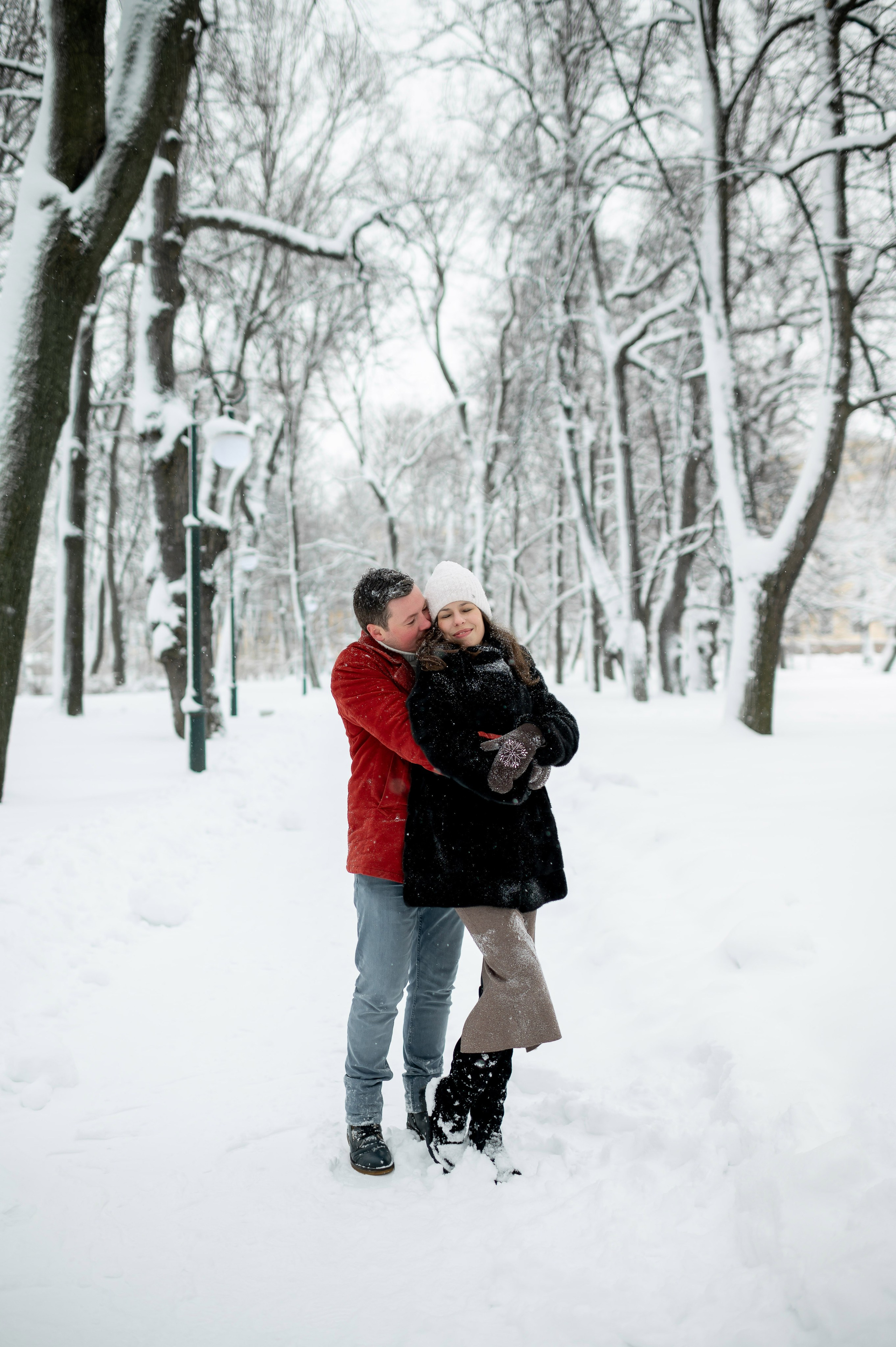 Зимняя прогулка Валерия, Андрей и Егор. Портретный, семейный и свадебный фотограф в Санкт-Петербурге и в Пушкине Ширяев Денис