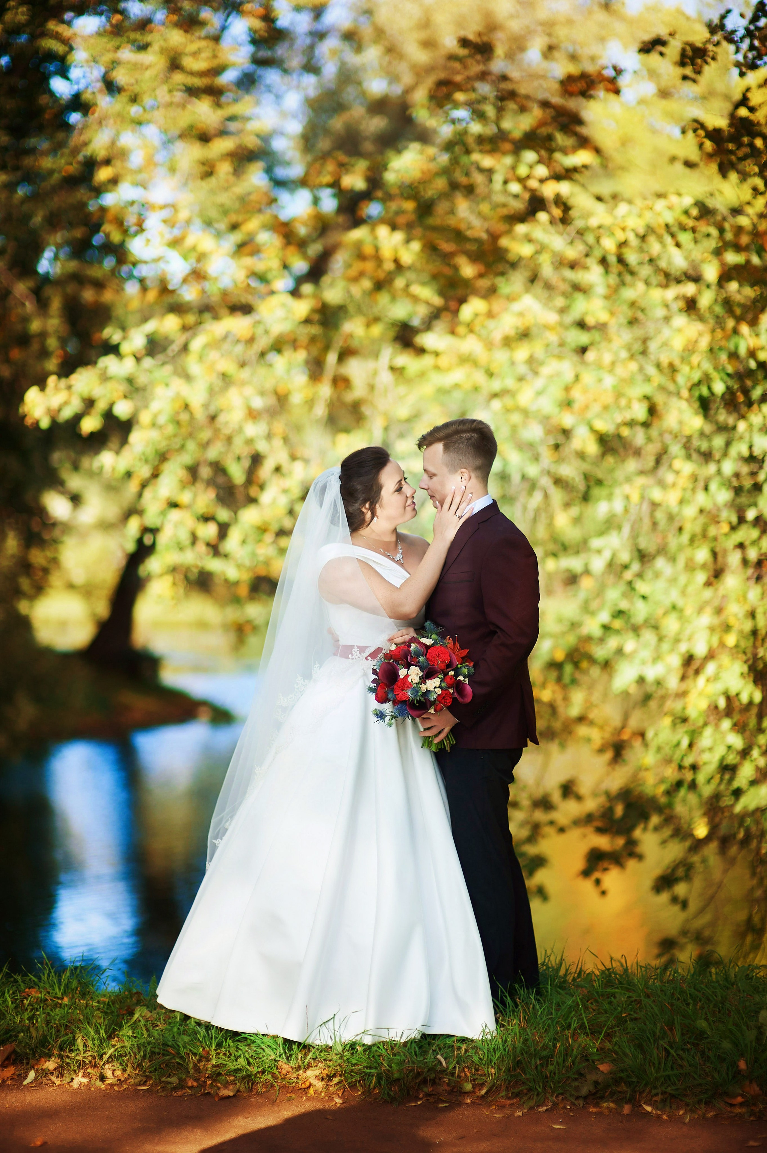 Ангелина и Сергей (фотосессия в осеннем Пушкине). Портретный, семейный и свадебный фотограф в Санкт-Петербурге и в Пушкине Ширяев Денис