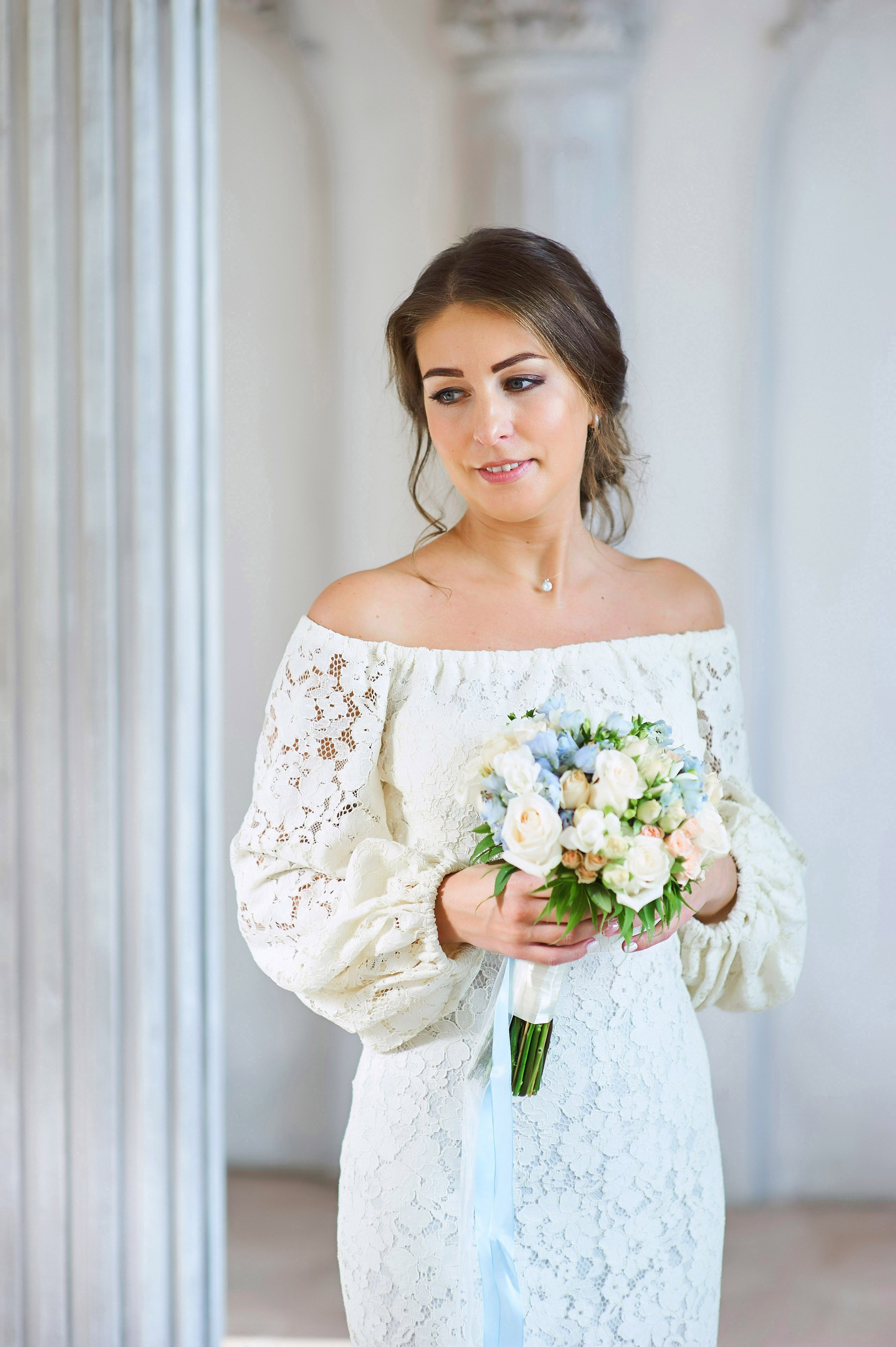 Свадебная фотосессия в студии. Портретный, семейный и свадебный фотограф в Санкт-Петербурге и в Пушкине Ширяев Денис