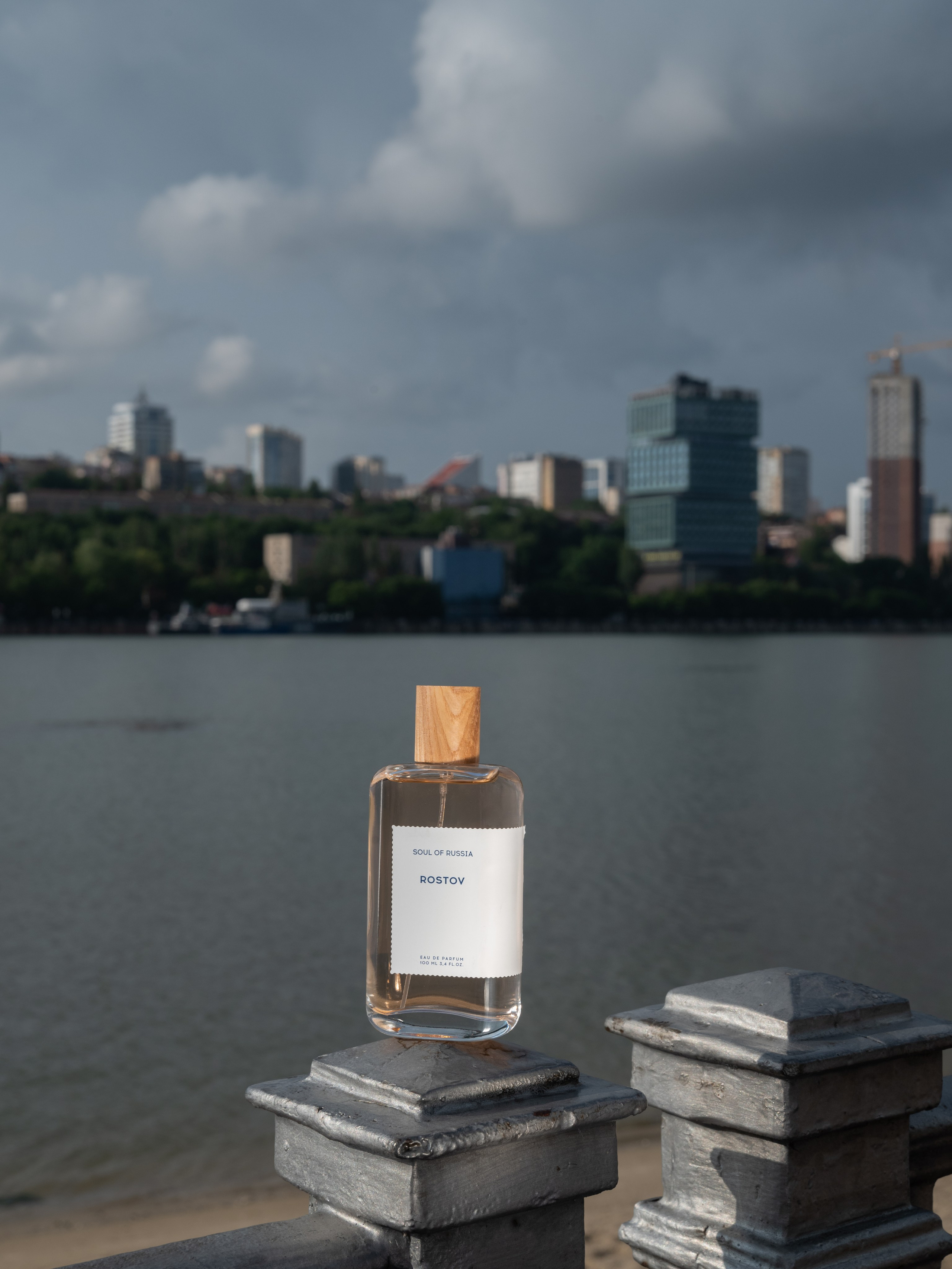 Съёмка парфюма «Ростов-на-Дону» Soul of Russia