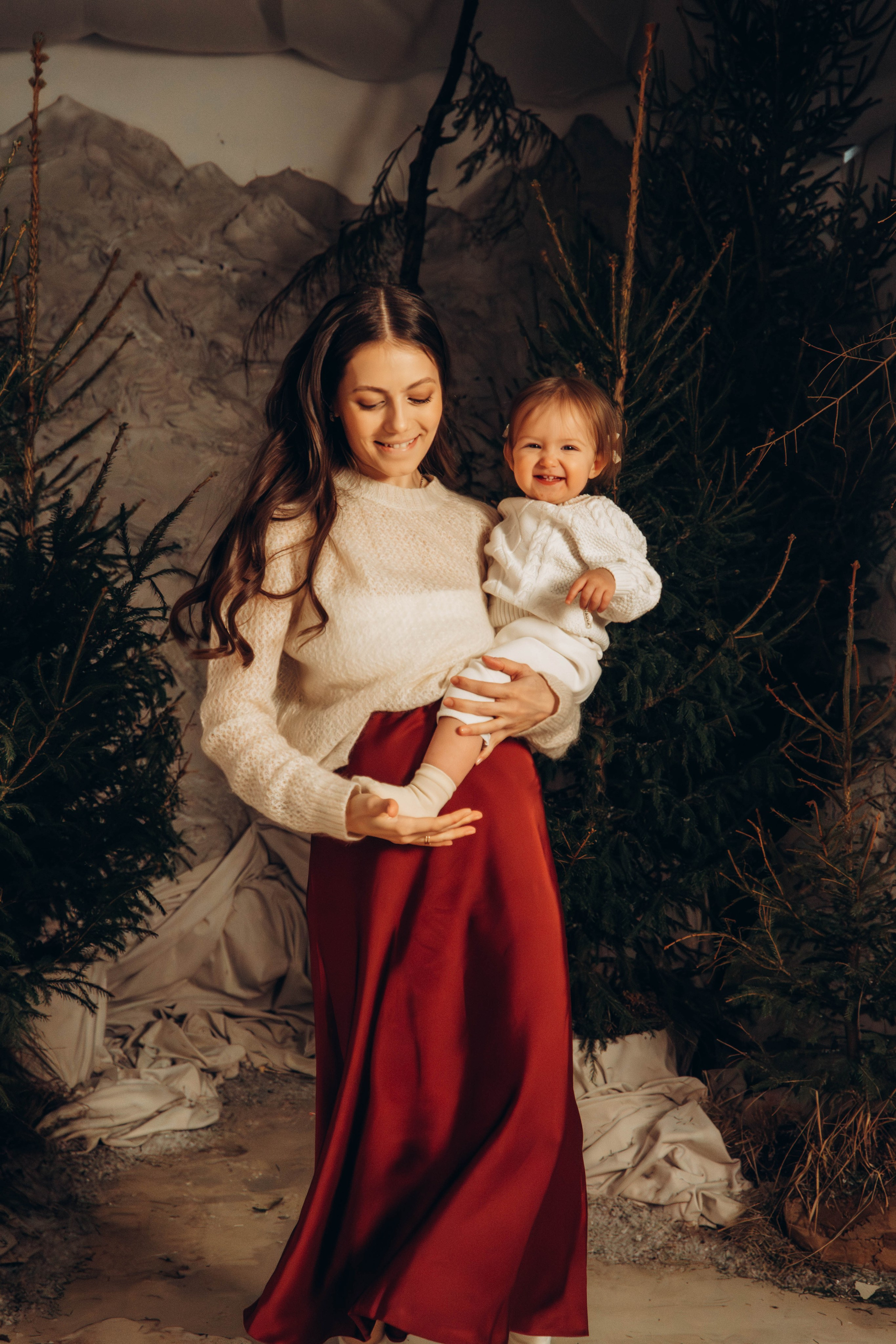 Анастасия и Мира. Студия «Мох». Фотограф Москва Валерия Веденина