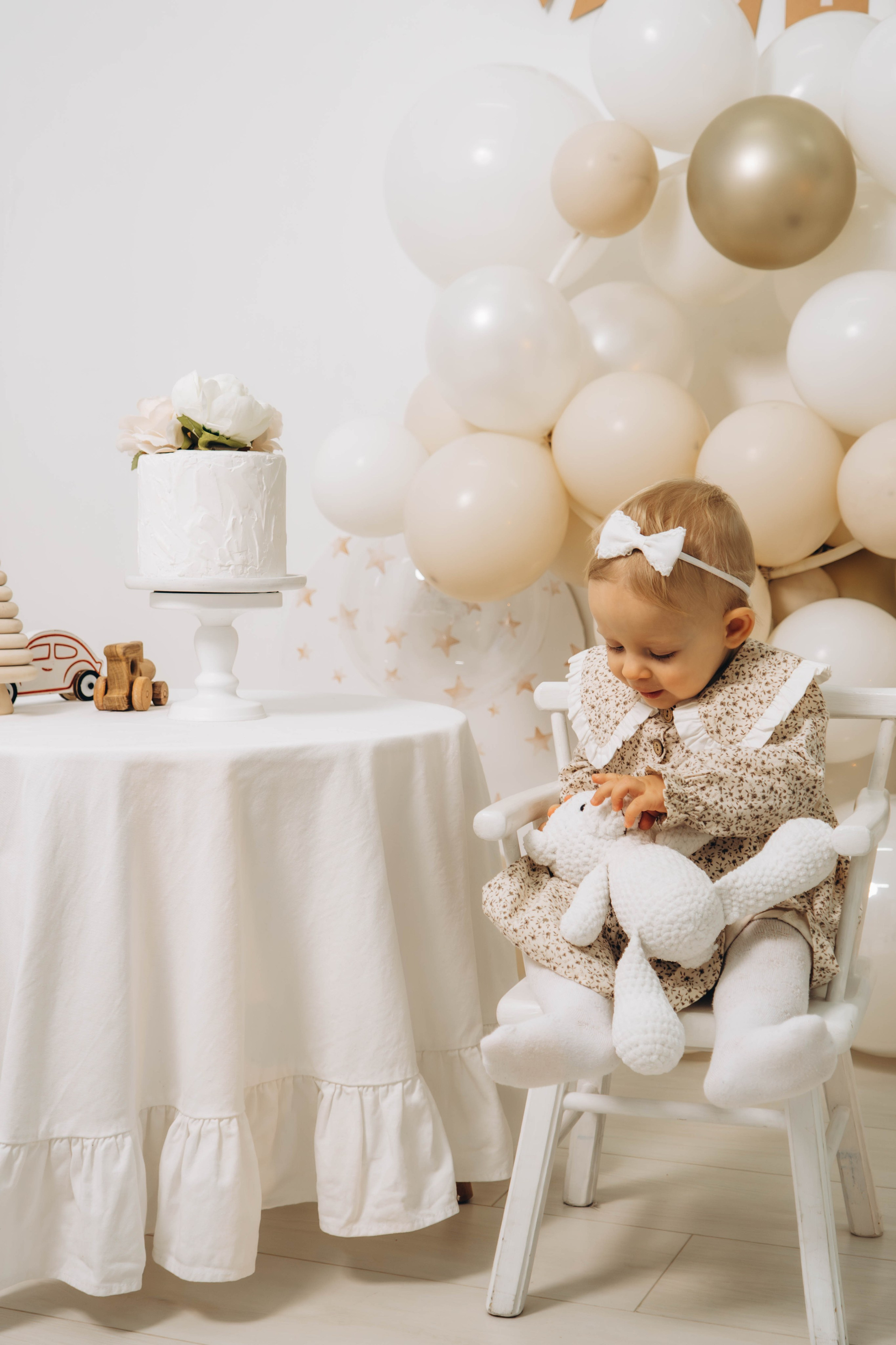 Съемка на годик малышки. Студия «LuLu». Фотограф Москва Валерия Веденина