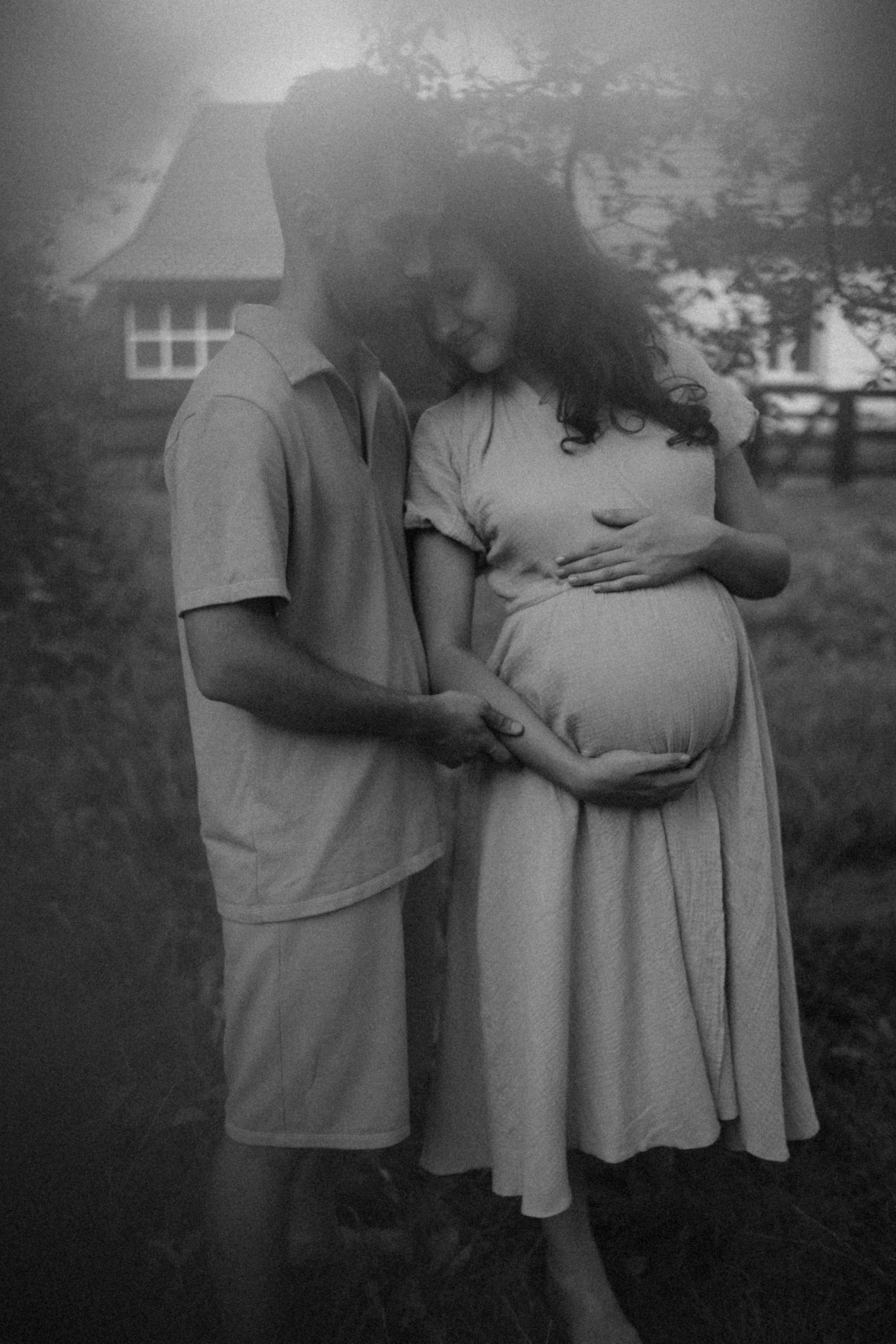 Беременная фотосессия Маши и Димы. Семейный фотограф в Москве и Люберцах Юлия Гуськова