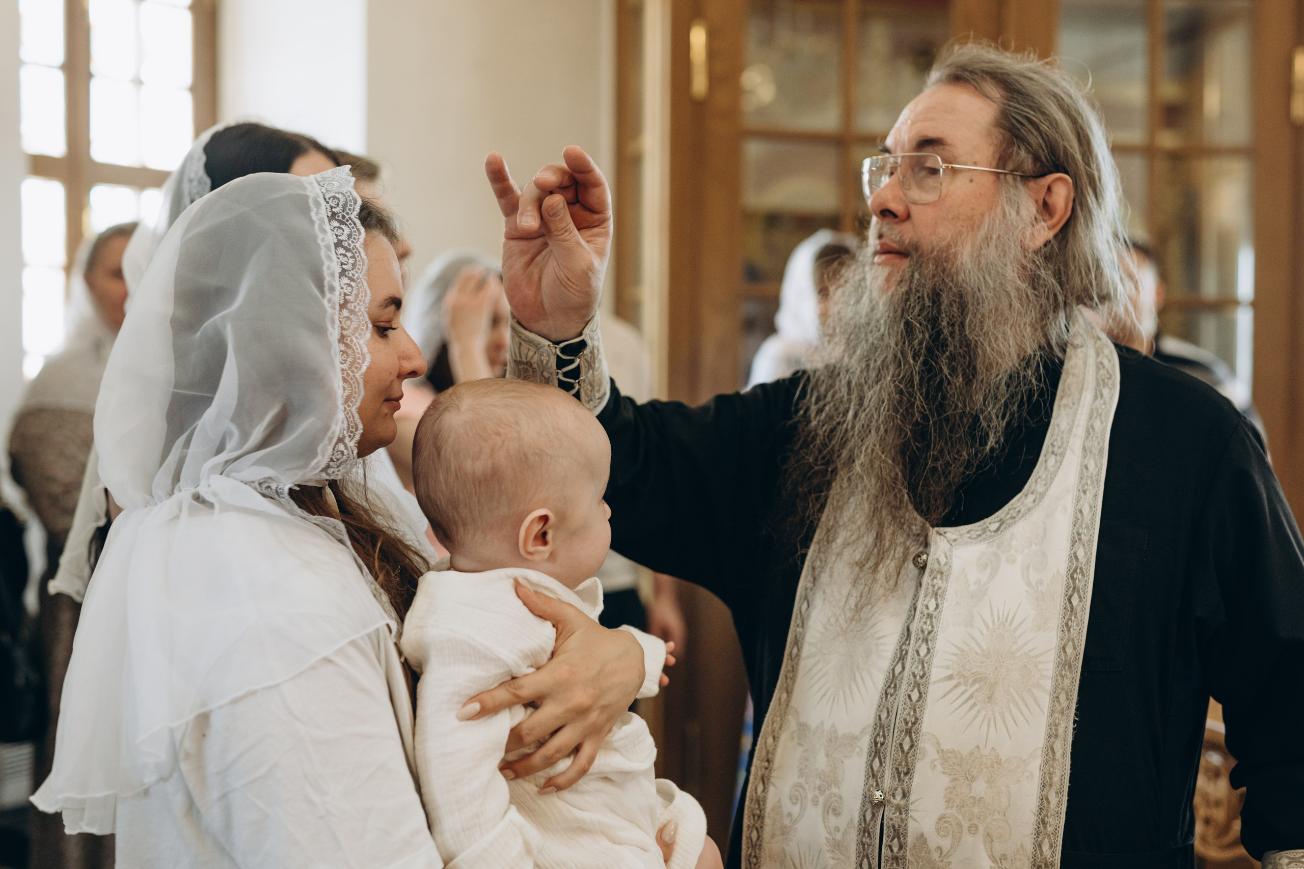 Крещение малышей