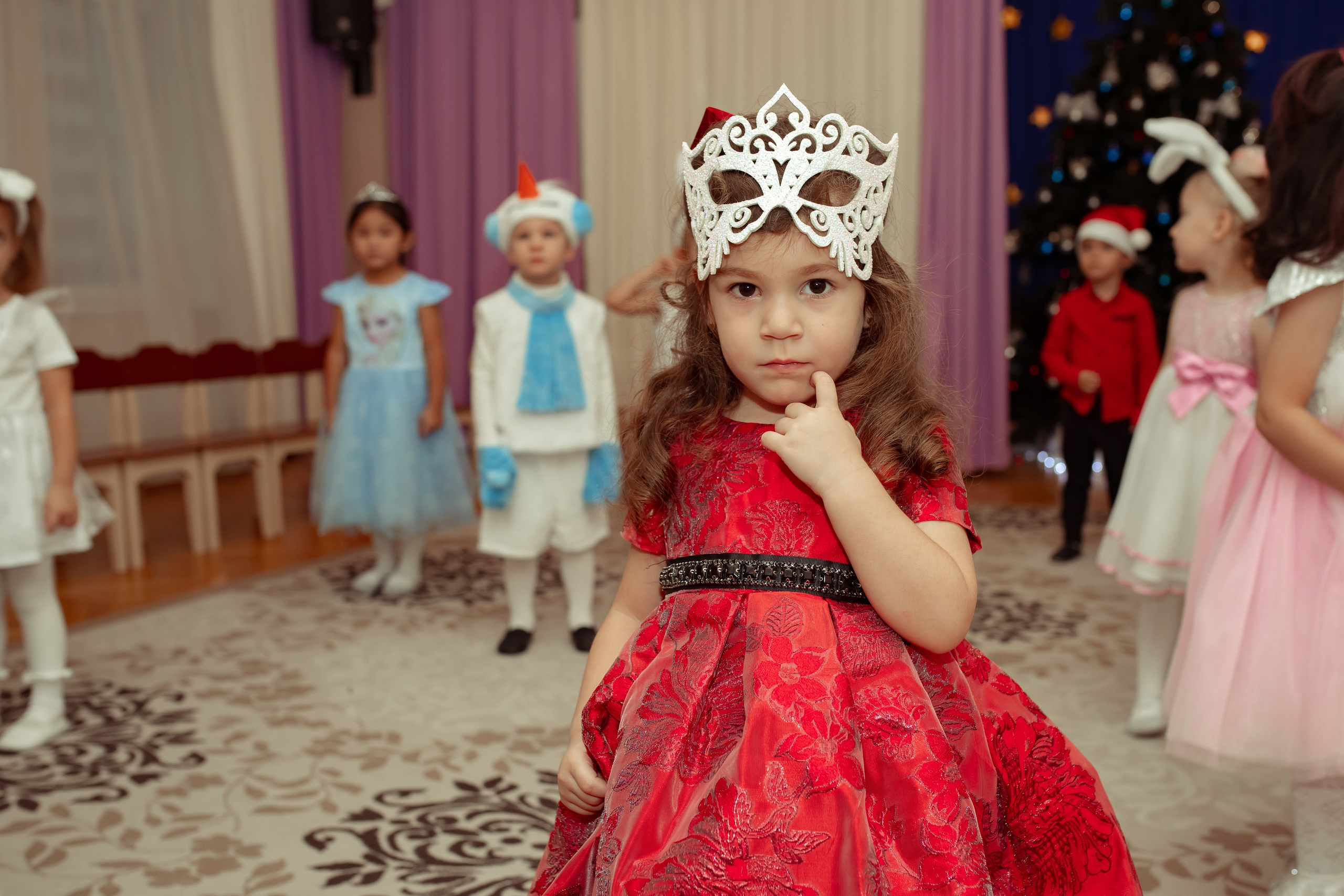 Новогодний утренник в детском саду. Семейный и детский фотограф в Москве Дорогова Екатерина