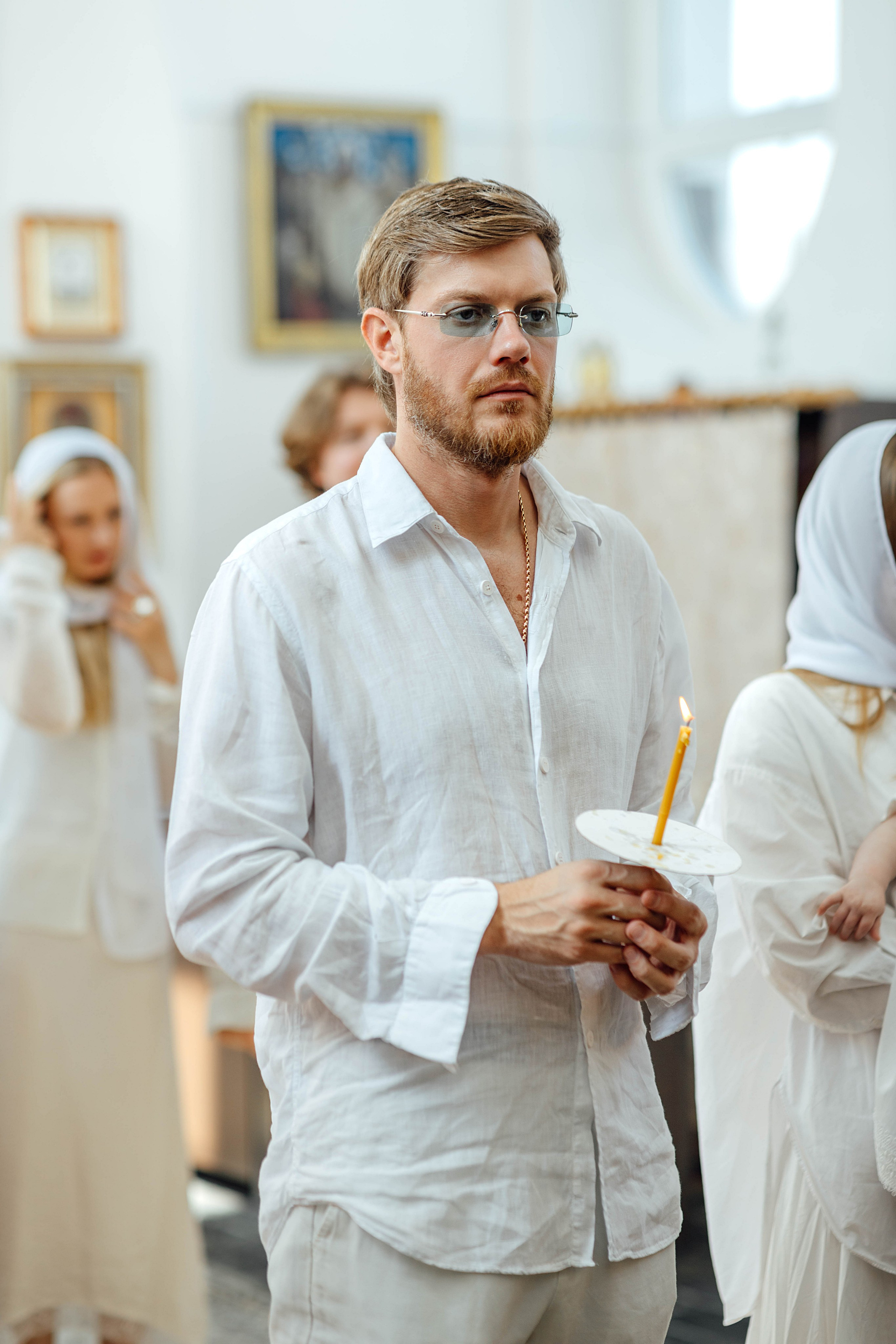 Крещение Мишель, гп. Ивенец, храм Ефросинии Полоцкой, август 2025