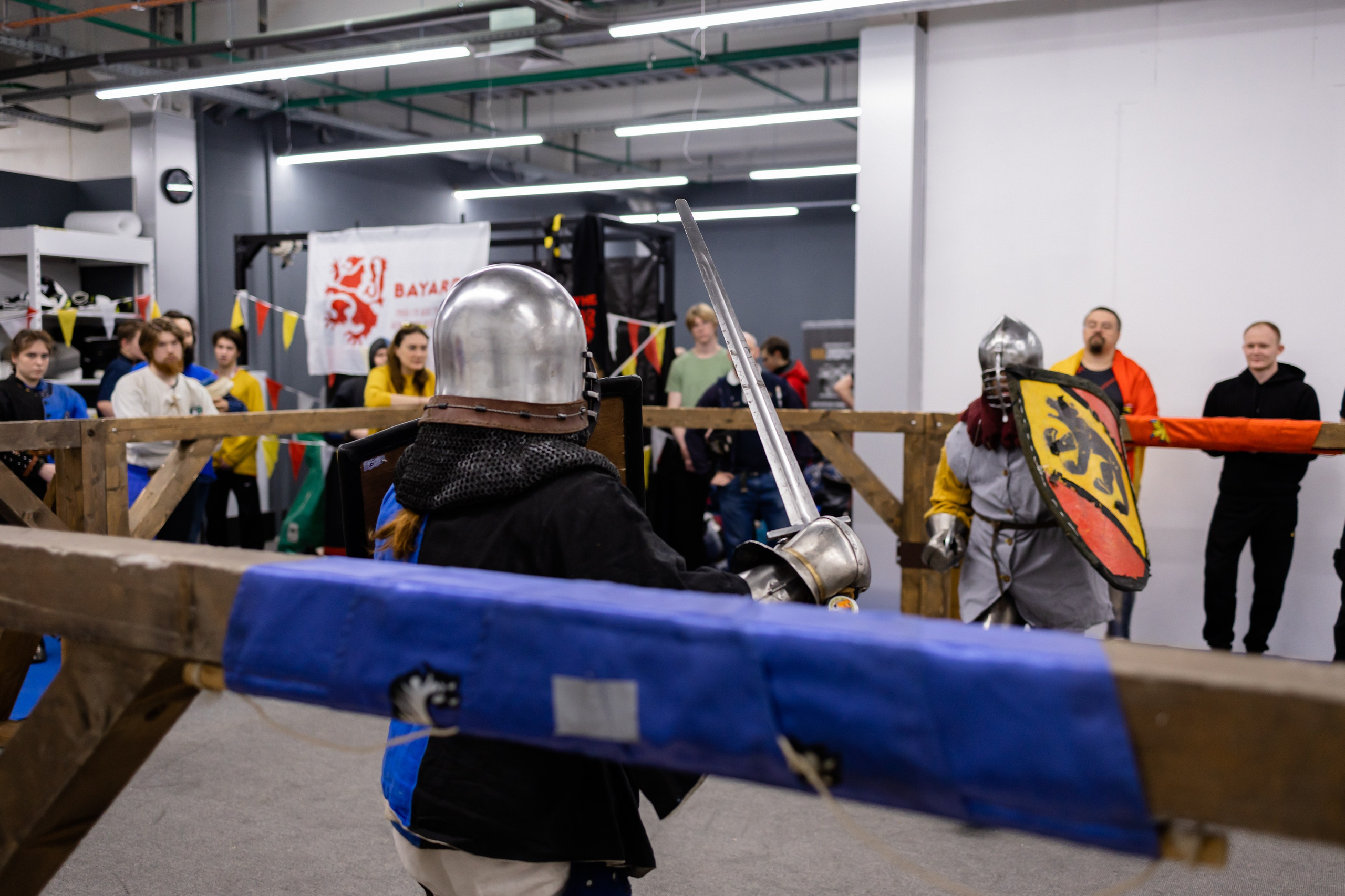 Турнир средневековых рыцарей