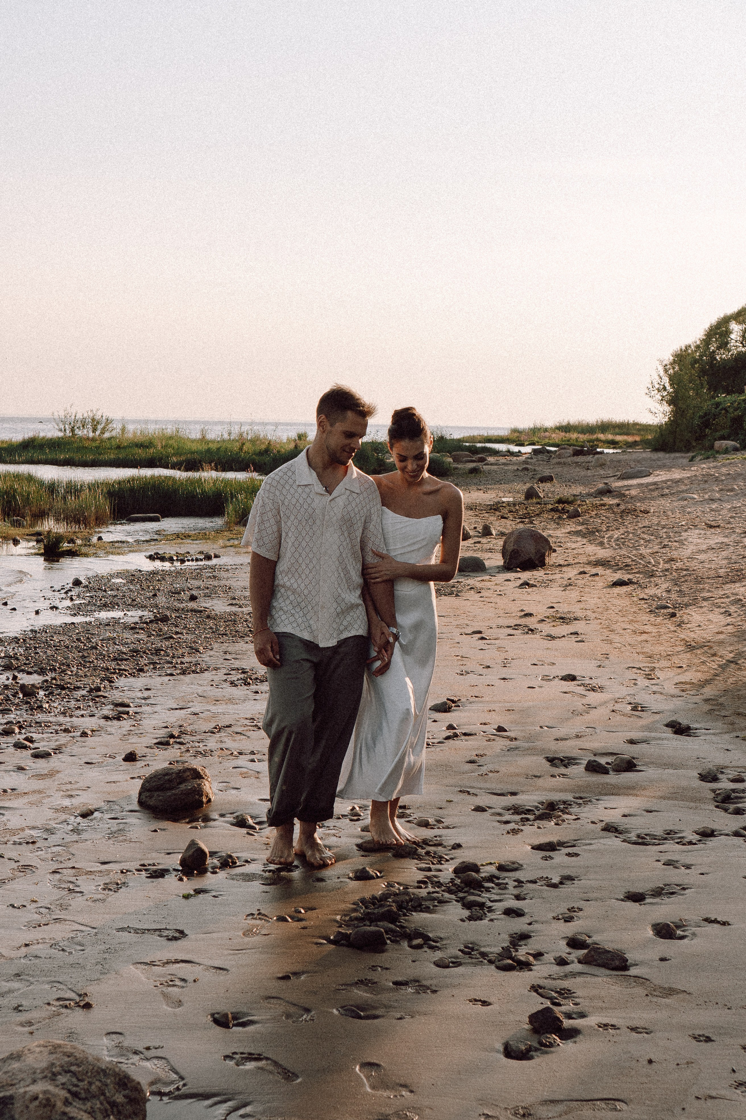 СВАДЕБНАЯ ФОТОСЕССИЯ ВЫЕЗДНОЙ ЦЕРЕМОНИИ (ФИНСКИЙ ЗАЛИВ). Профессиональный фотограф, Санкт-Петербург — Виктория Богомолова