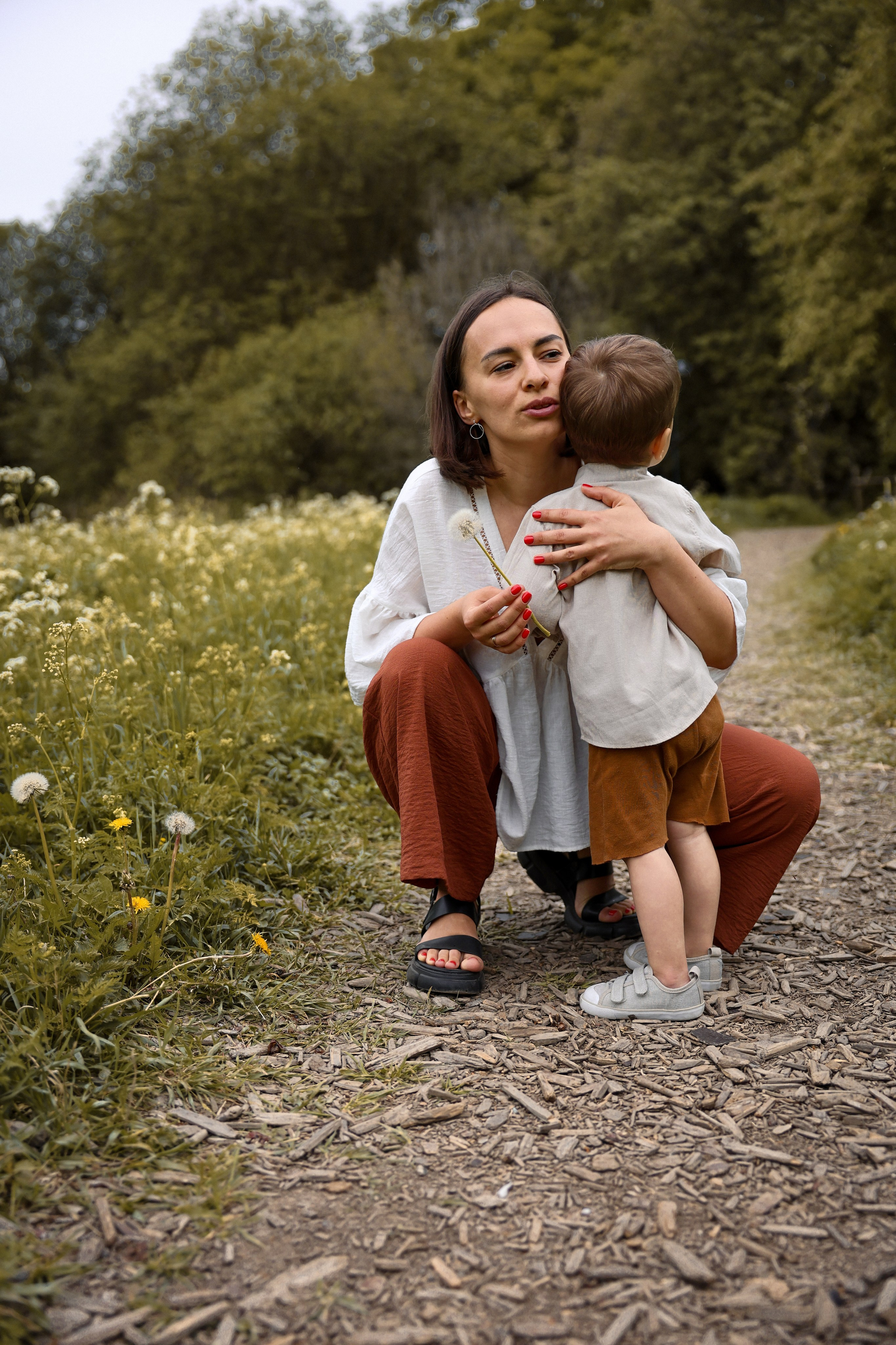 Прогулка в парке. Катя и Платон. Ваш семейный newborn и lifestyle фотограф в СПБ Наталья Журавлева
