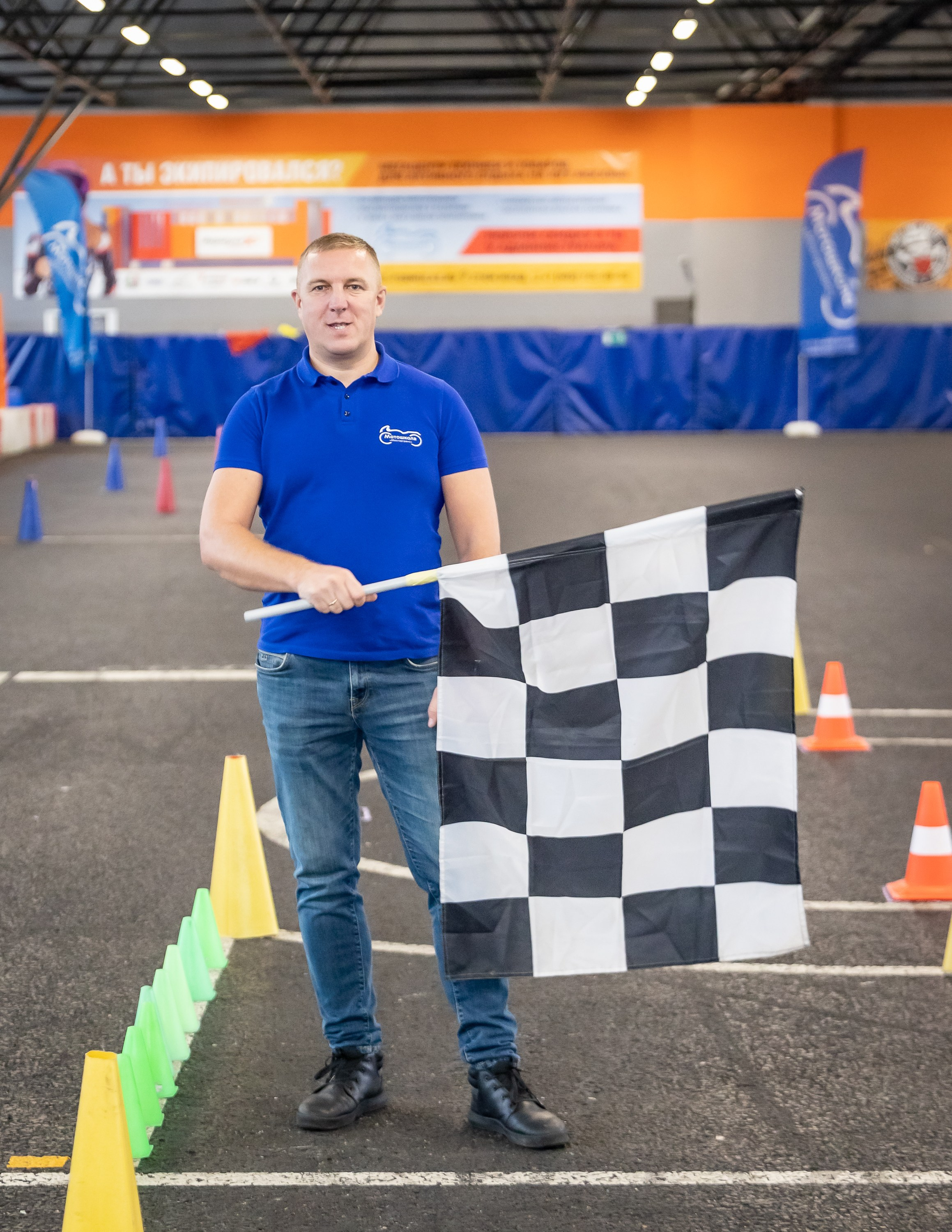 Соревнования в Мотошколе «Мосгортранс». Фотограф Владимир Охрименко