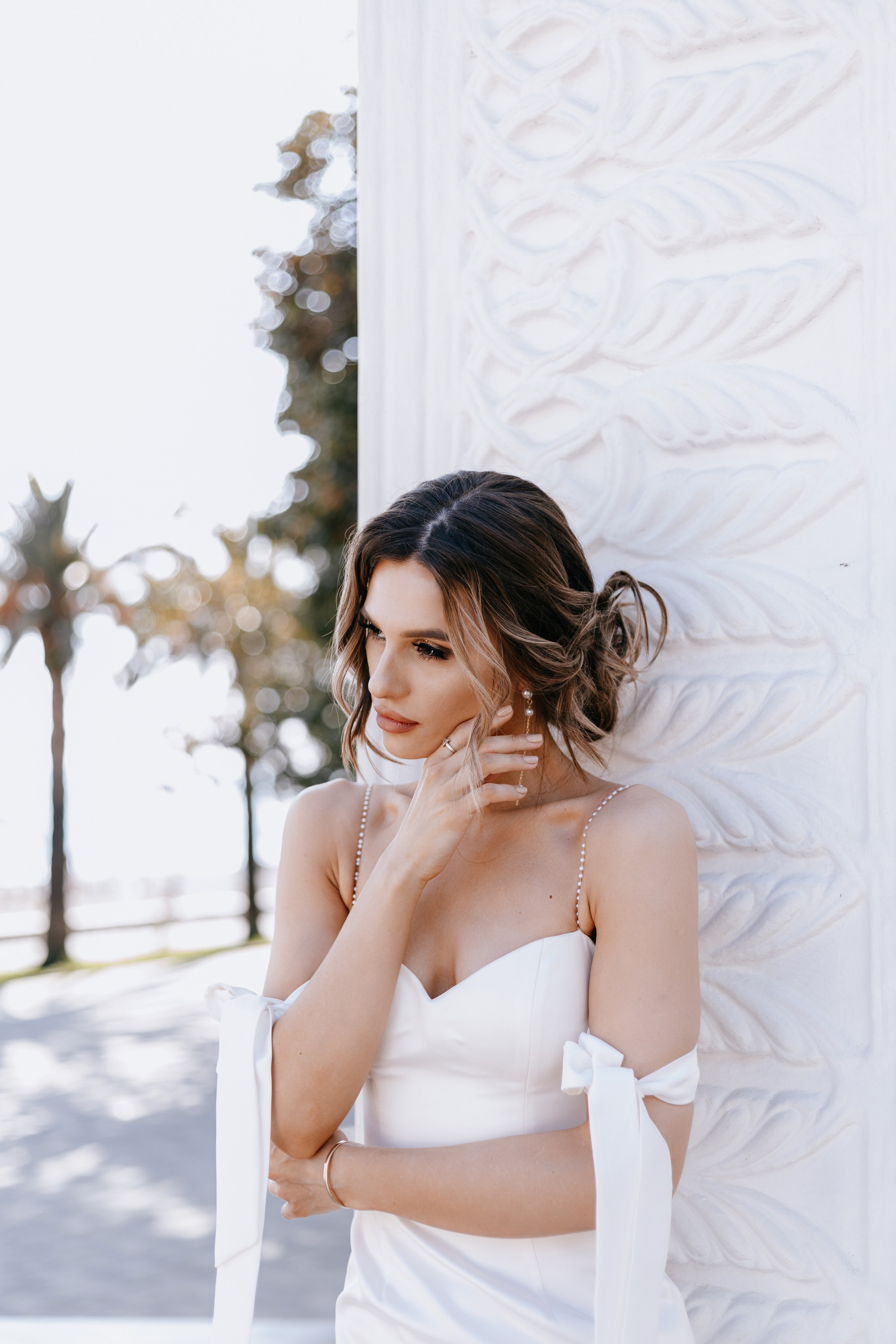 Элегантность в белом. Photographer Victoria Slavnova