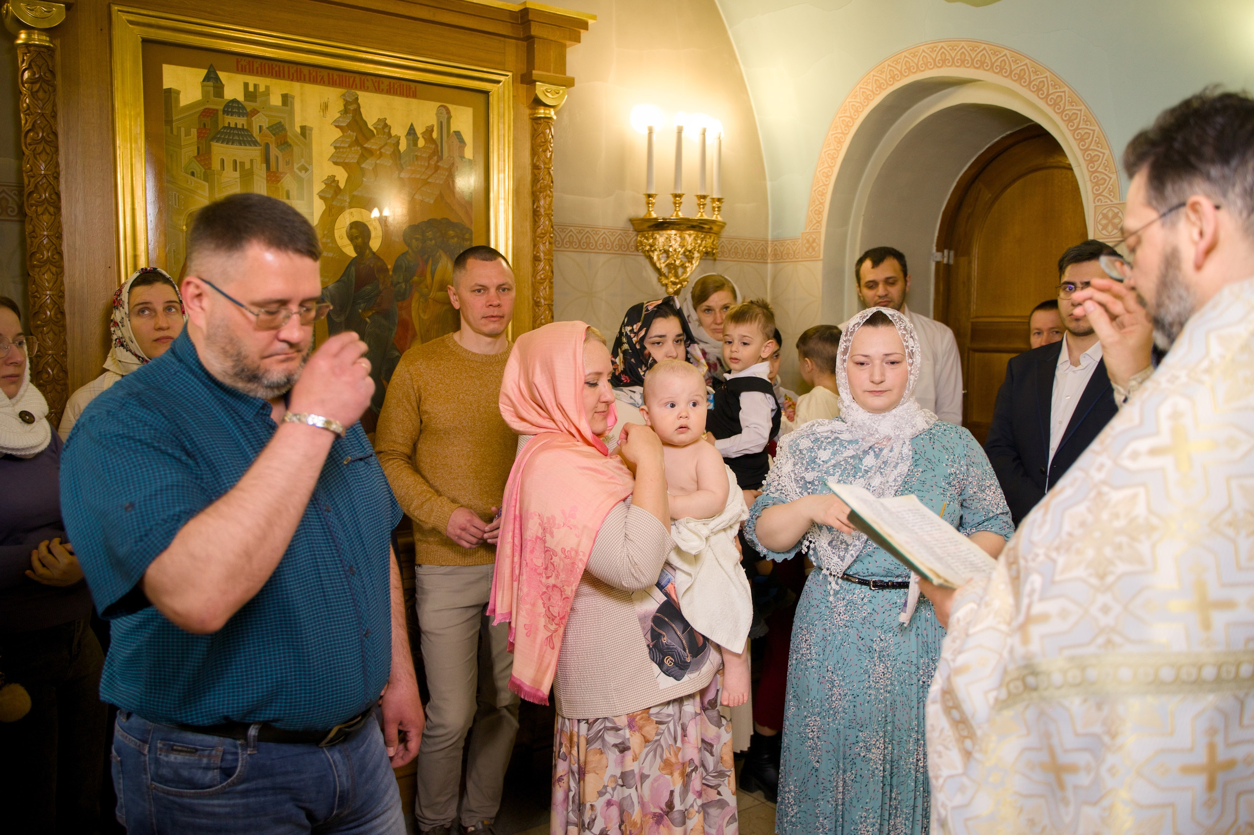 Крещения. Фотограф Богдан Оськин