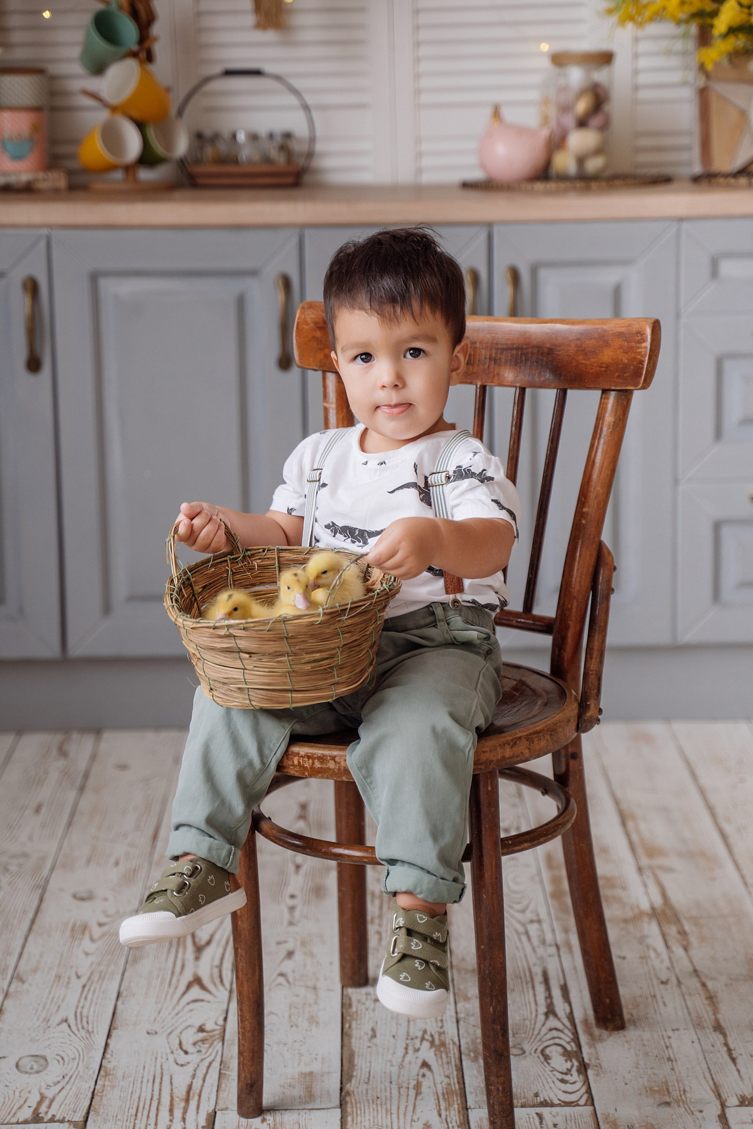 Семейная фотосессия с уточками. Свадебный фотограф