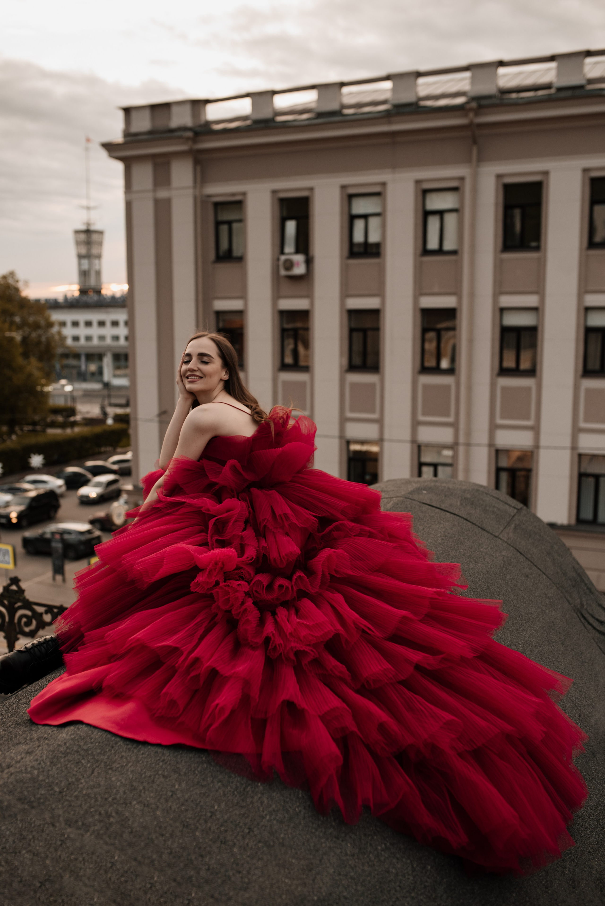 Аня ♡ Крыша. Фотограф Ольга Плеханова | Нижний Новгород, Москва