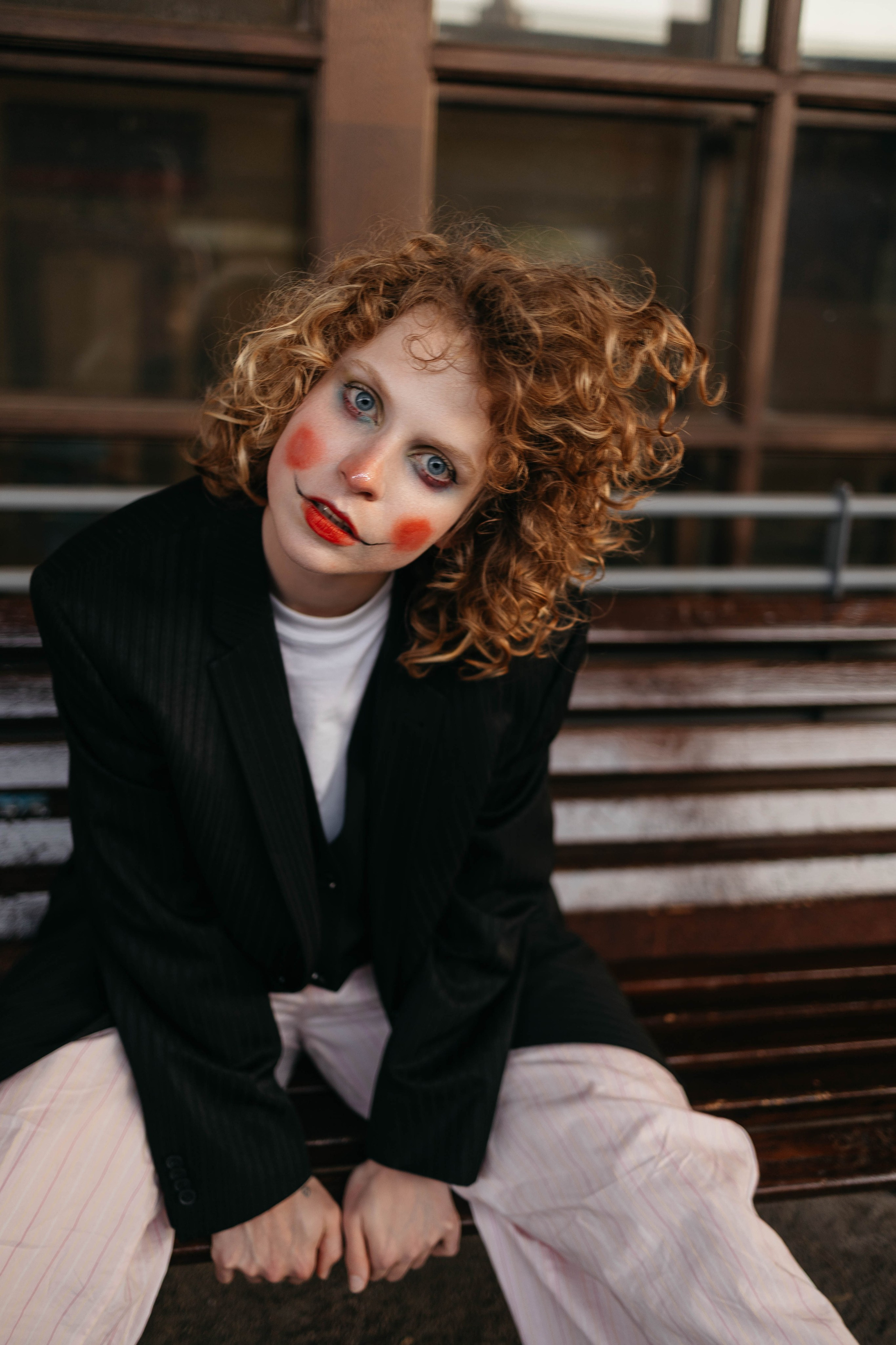 Закат на ЖД вокзале. Лиза. Фотограф в Твери Лагодная Яна