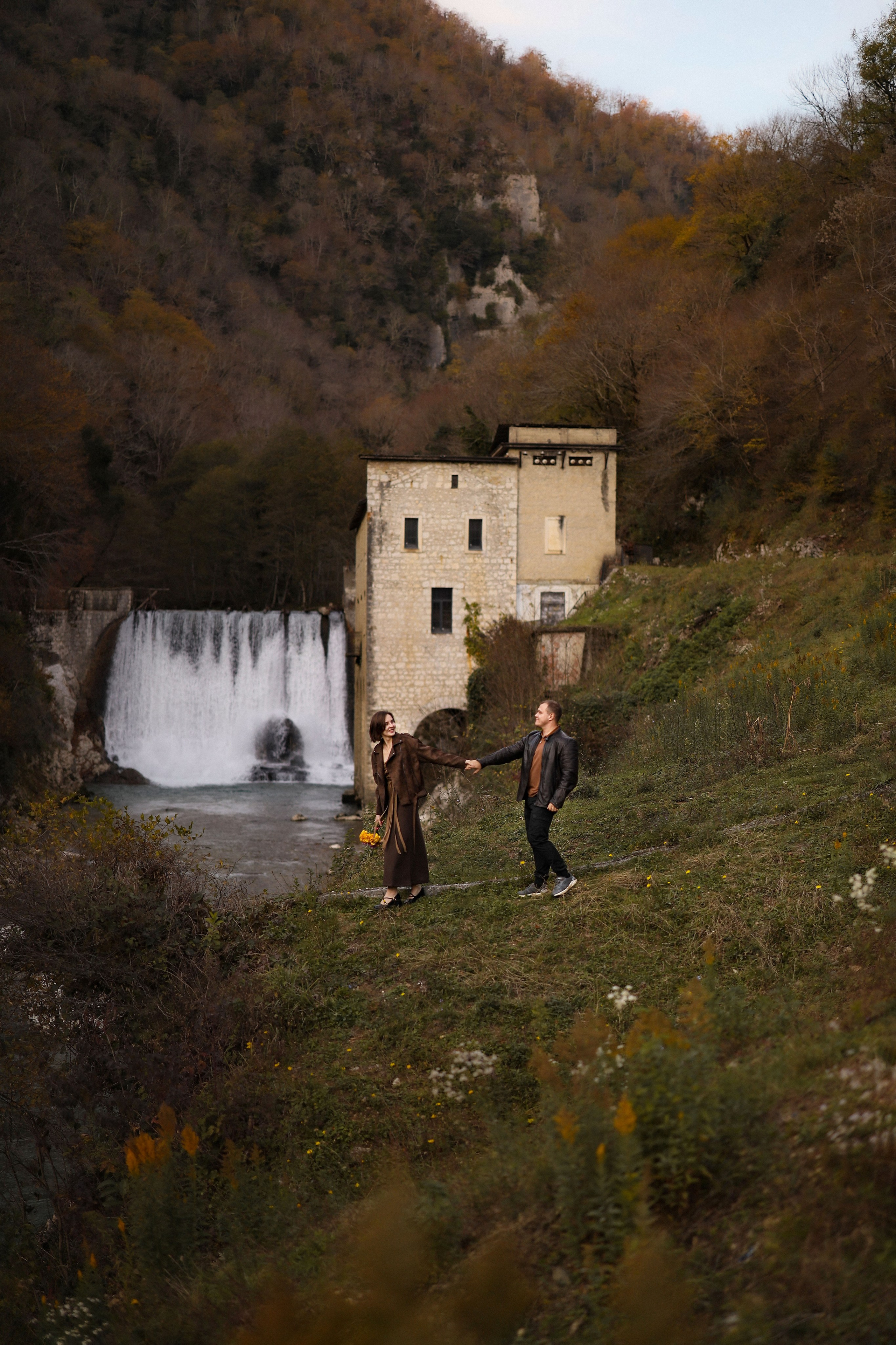 Love story у Беслетской ГЭС. Свадебный и семейный фотограф в Абхазии Жанна Соснина