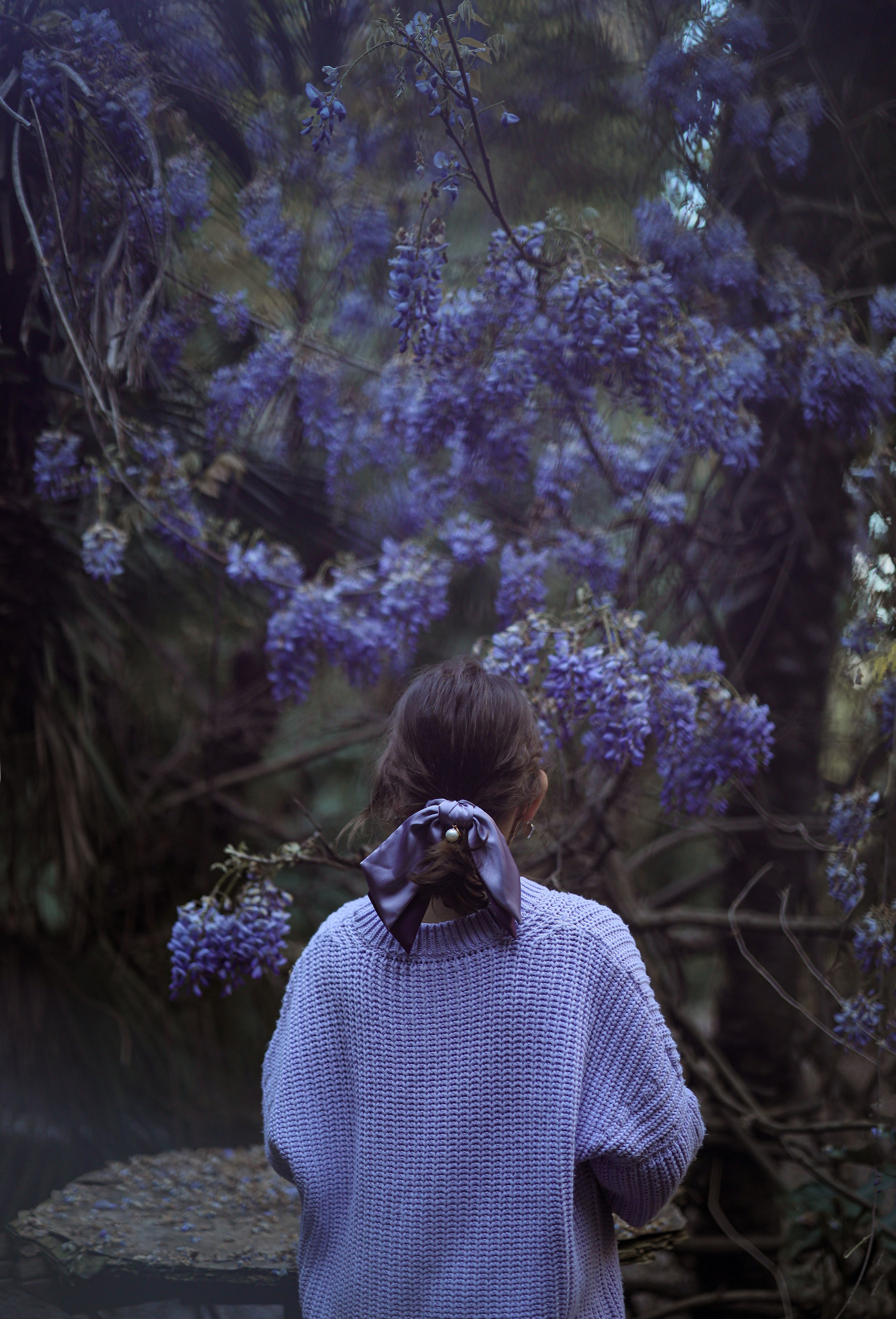 Детская фотосессия в цветущей Глицинии. Свадебный и семейный фотограф в Абхазии Жанна Соснина