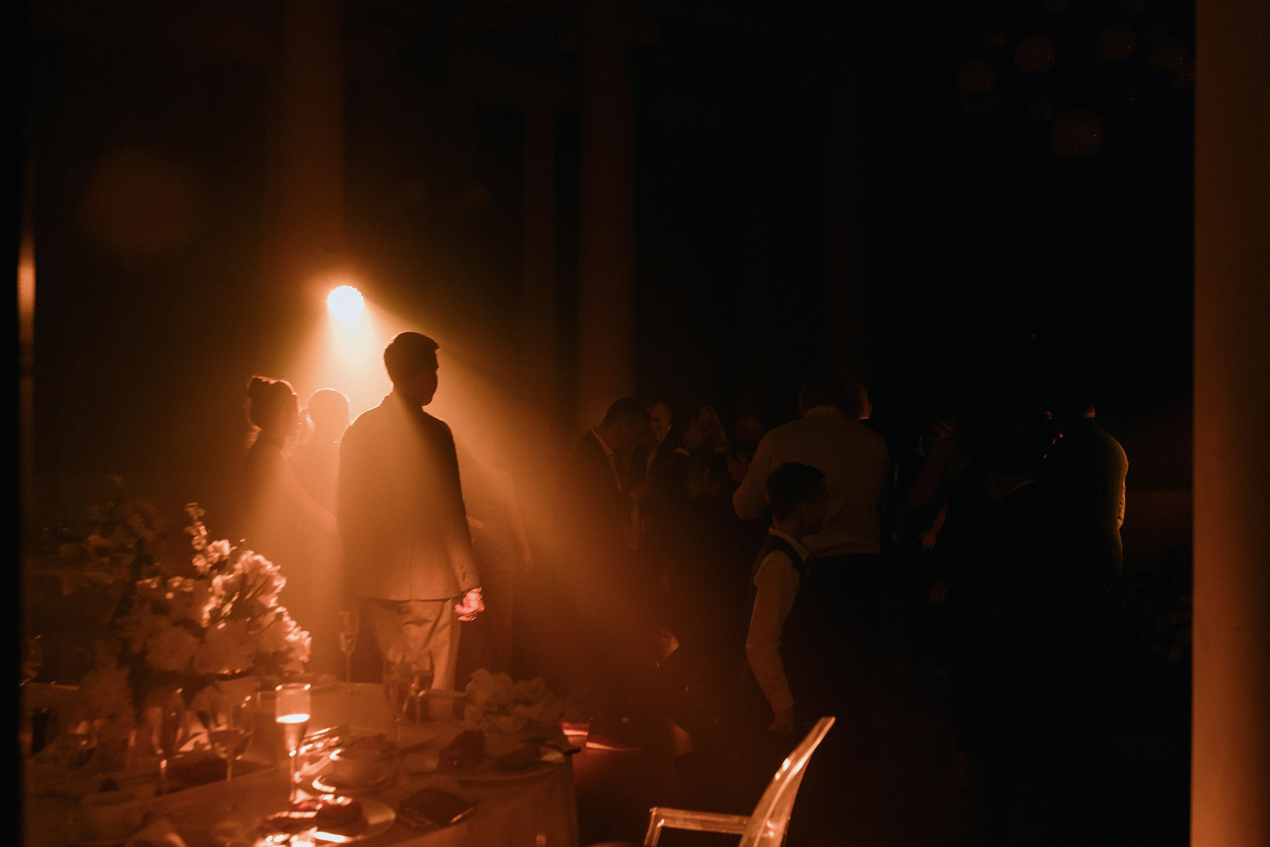 Свадебный банкет на вилле Политика. Свадебный фотограф Москва