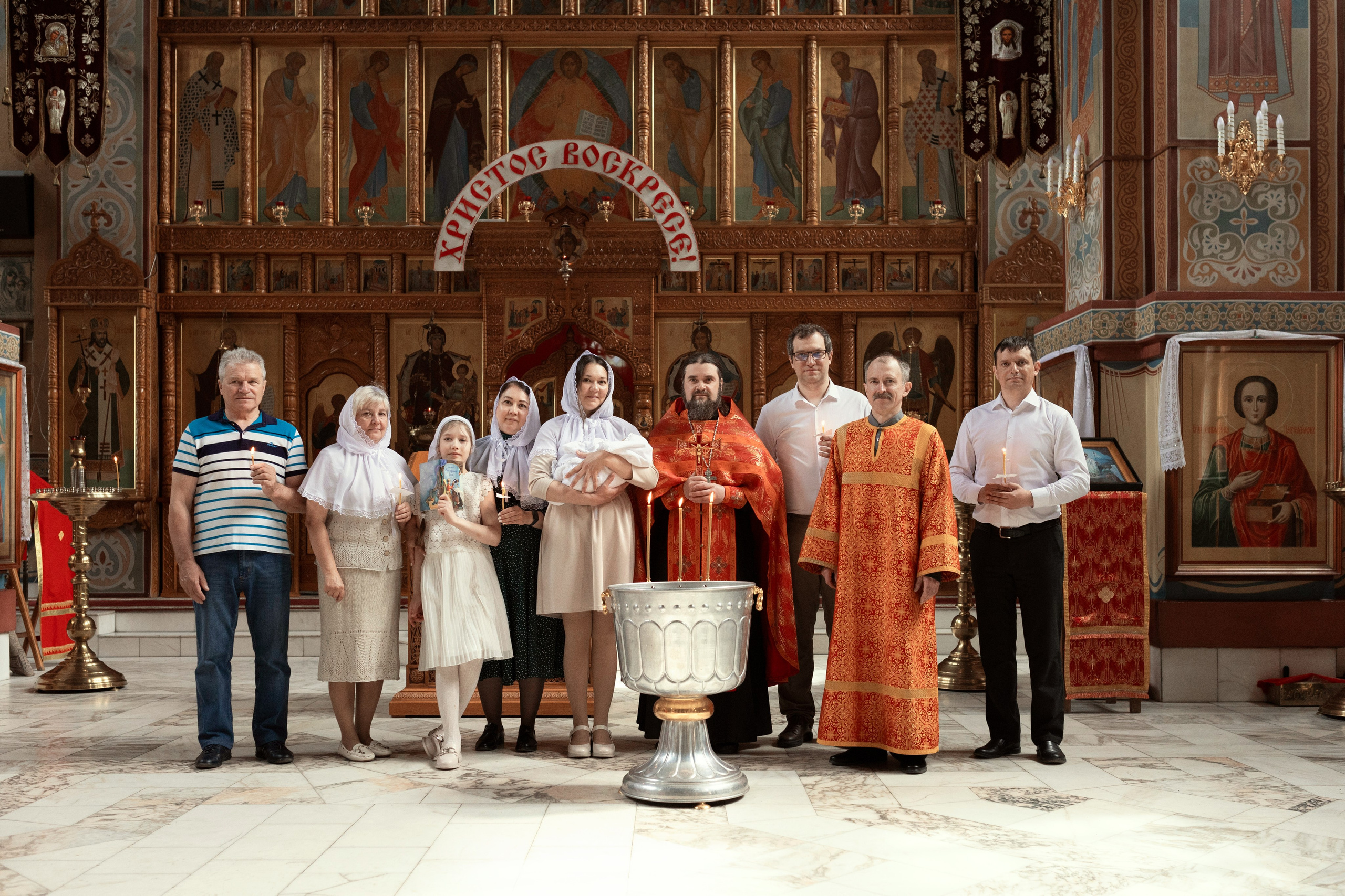 Крещение Анастасии. ТОП Фотограф на Крещение и Венчание Железногорск Алексей Мещеряков