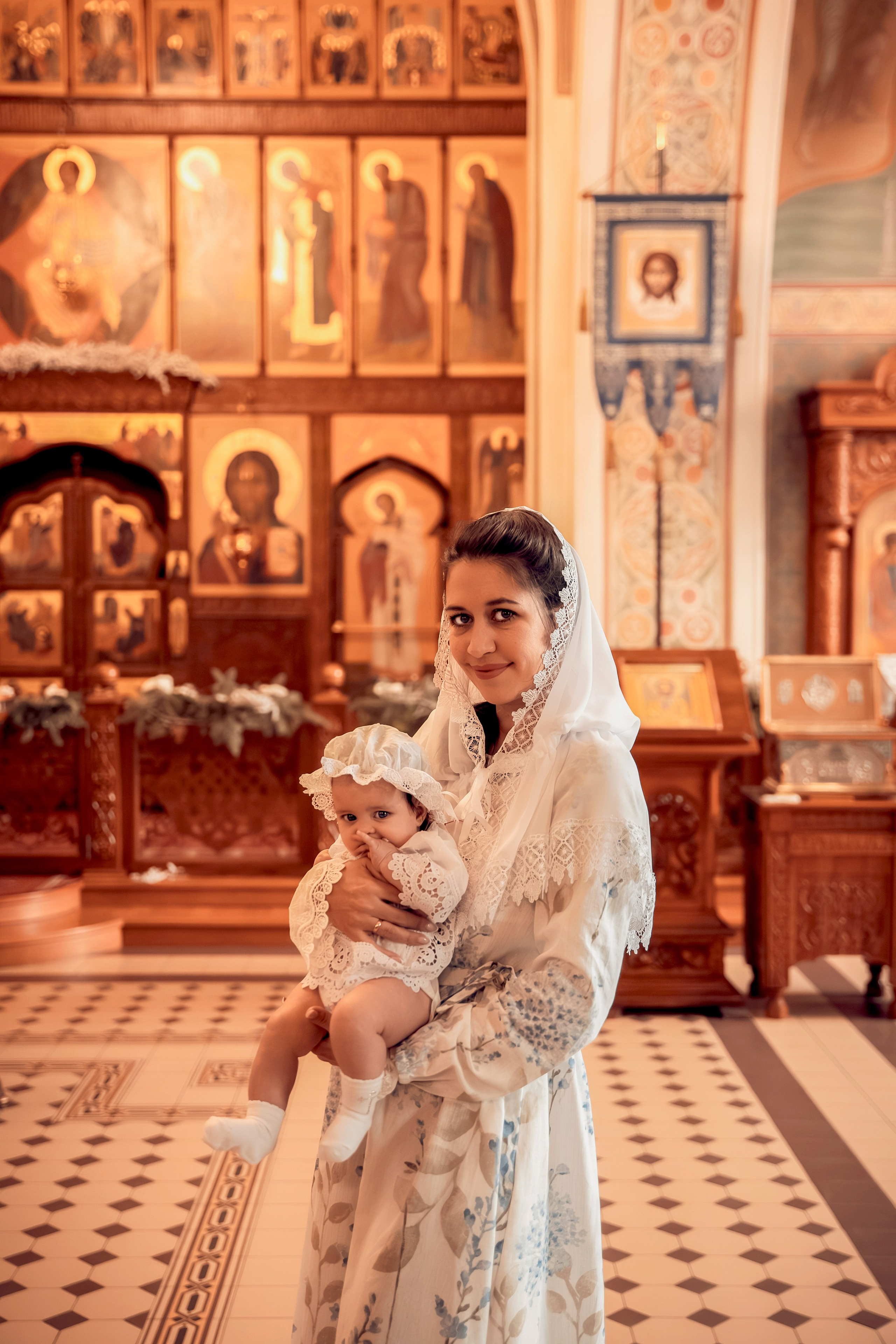 Крещение Анны и Екатерины. ТОП Фотограф на Крещение и Венчание Железногорск Алексей Мещеряков