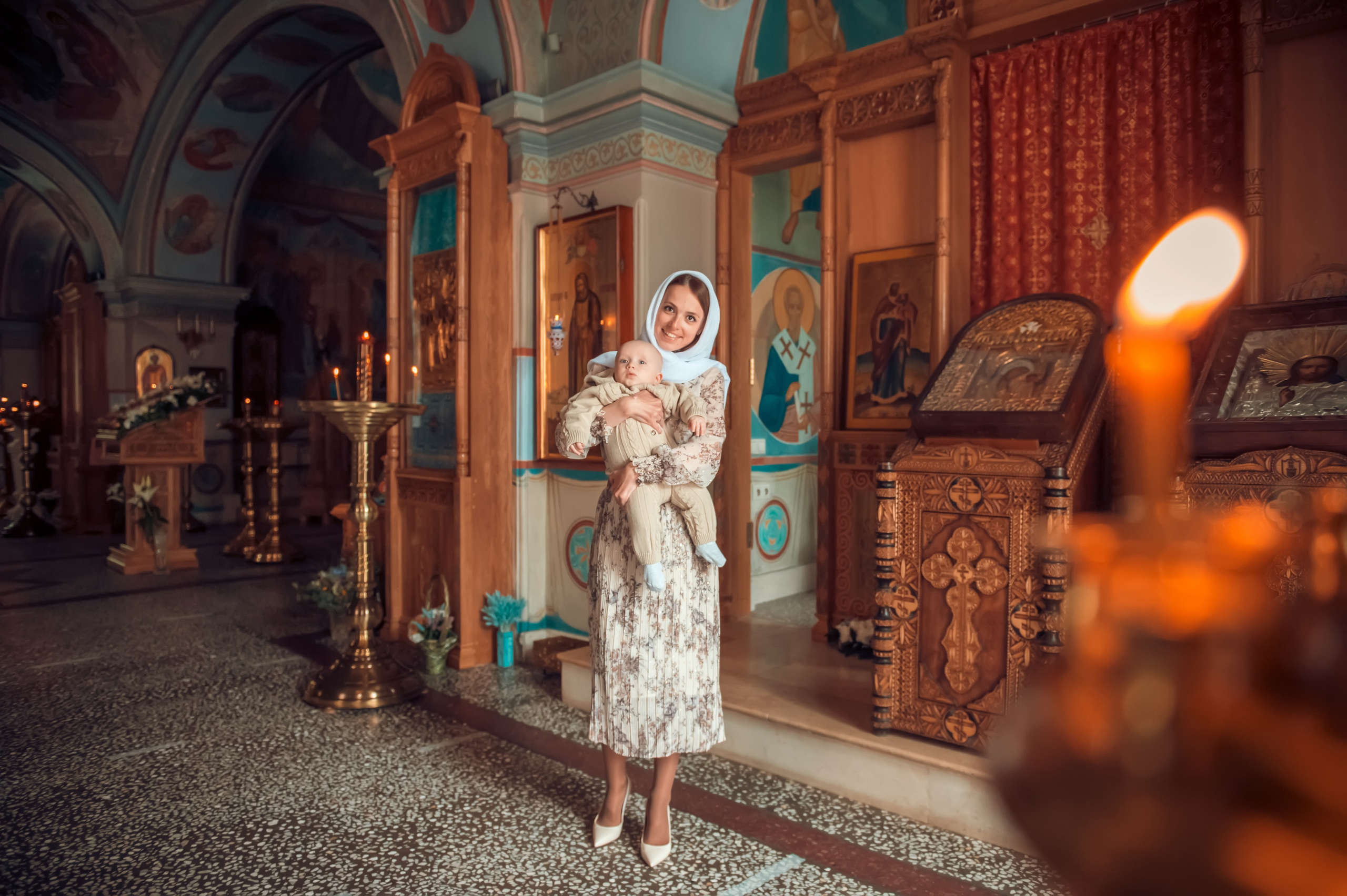 Крещение. Фотограф на крещение, венчание в Москве, в Красногорске