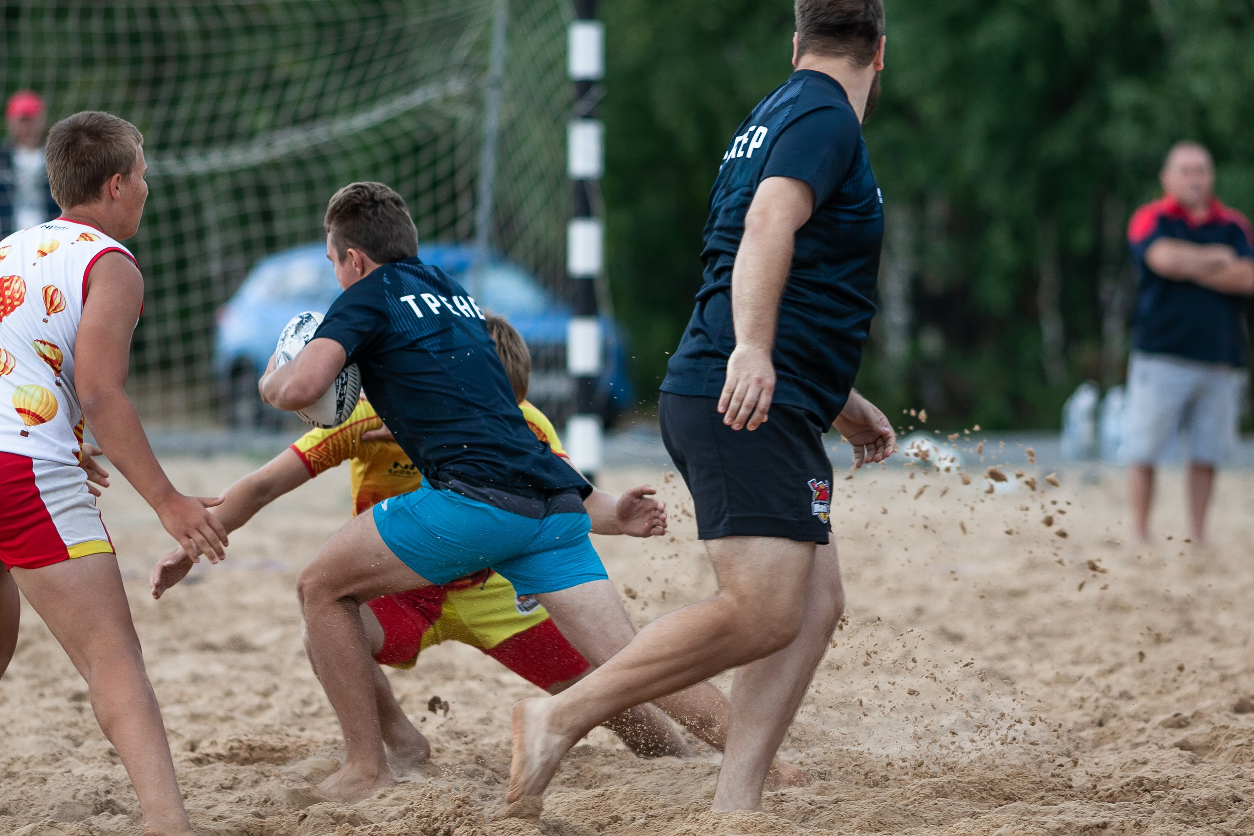 «Кубок «Молота» по пляжному Регби. Фотография