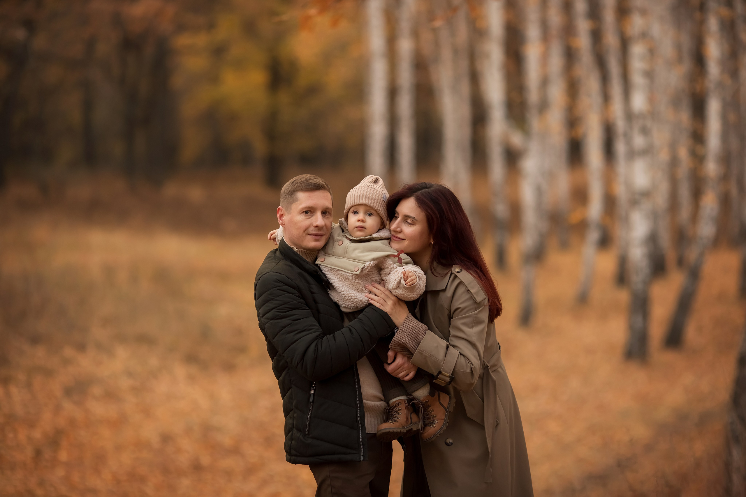 Осень в лесу. Семейный и детский фотограф в Саратове Полина Коткина