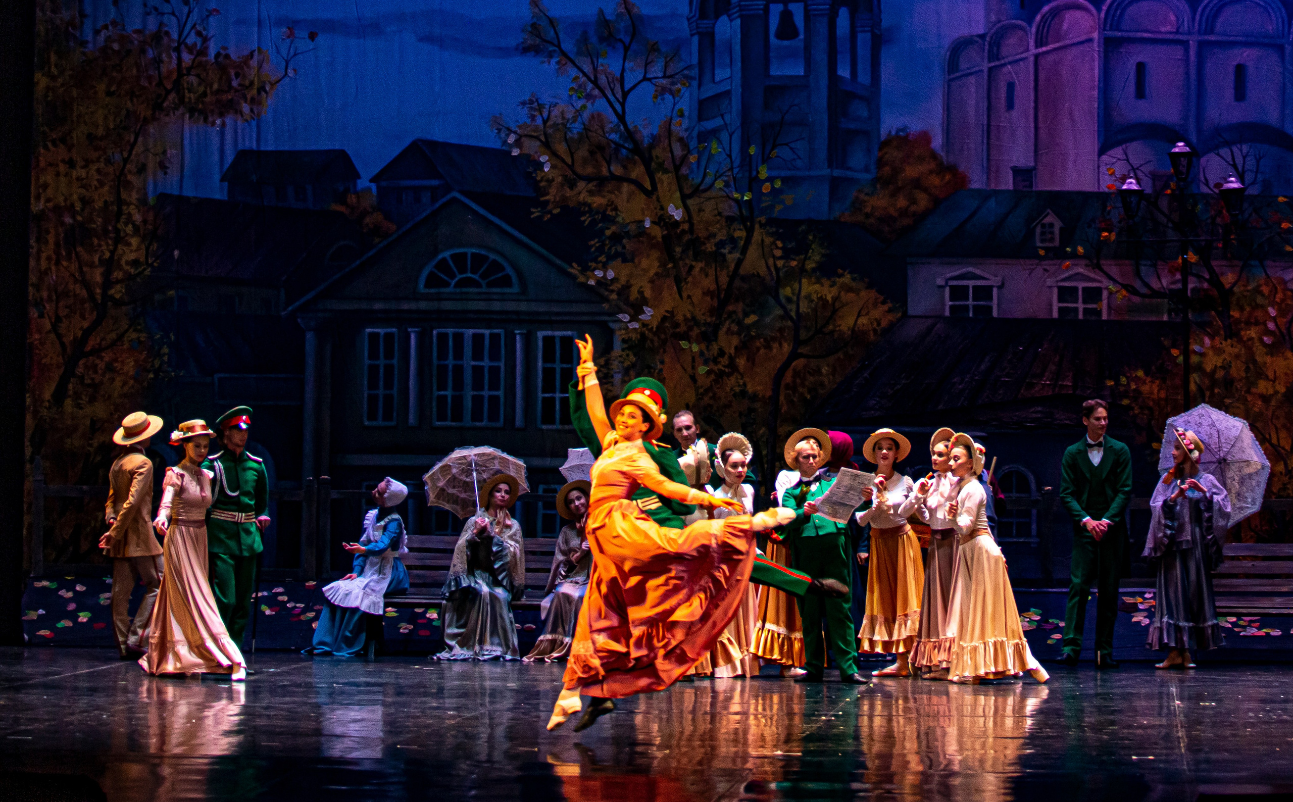 Анюта — спектакль — премьера на сцене Зимнего театра Марийского театра оперы и балета. Фотограф в Сочи Юрий Шептаев