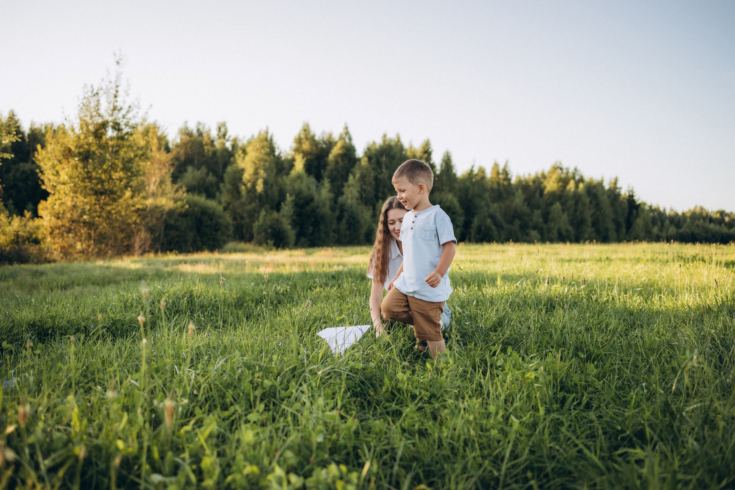 Ксюша, Вадим, Кирюша и Маша. Фотограф Елена Рябцева