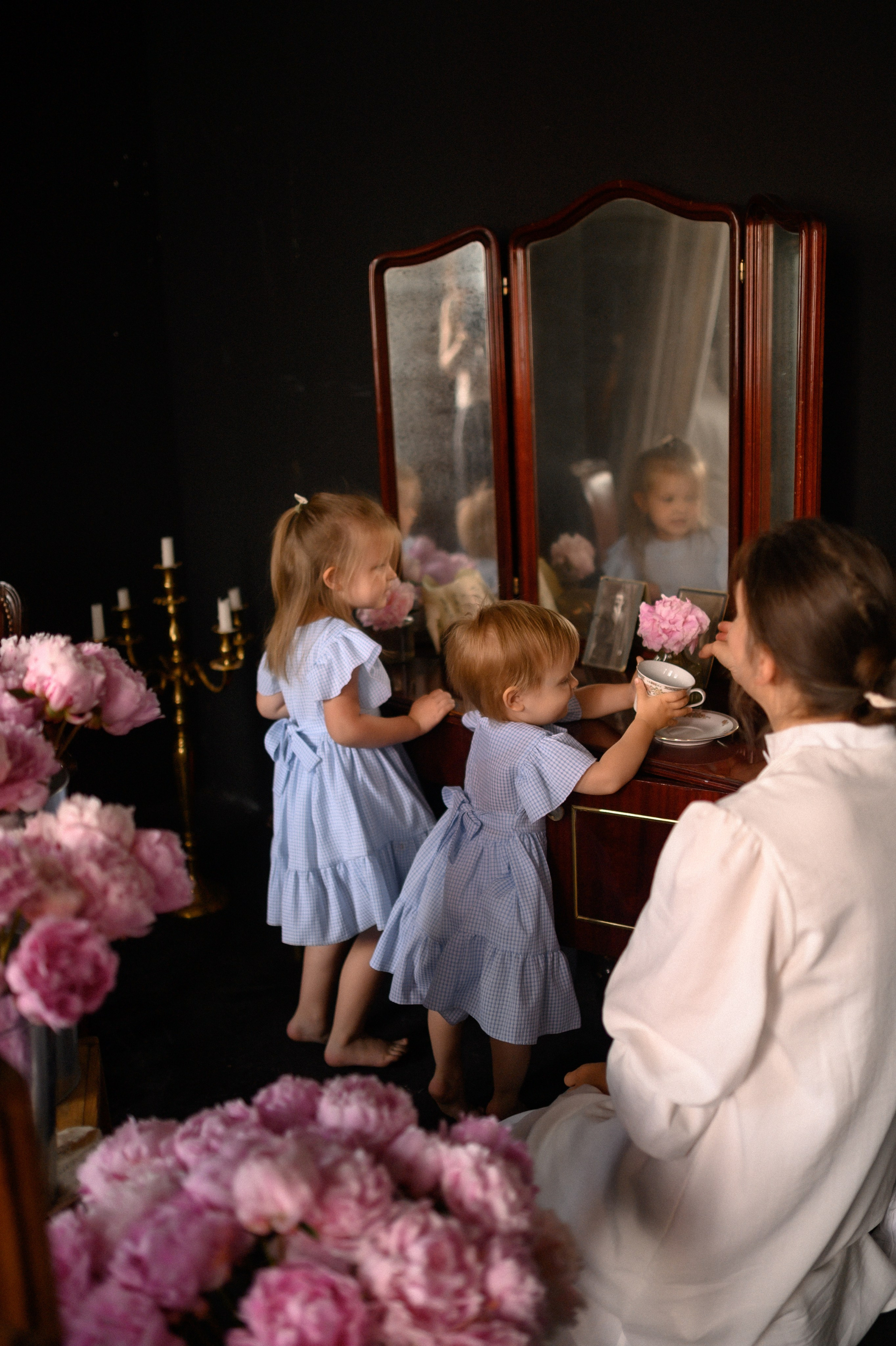 Нелли, Нина и Кира. Семейный и свадебный lifestyle-фотограф в Москве Мария Петрова