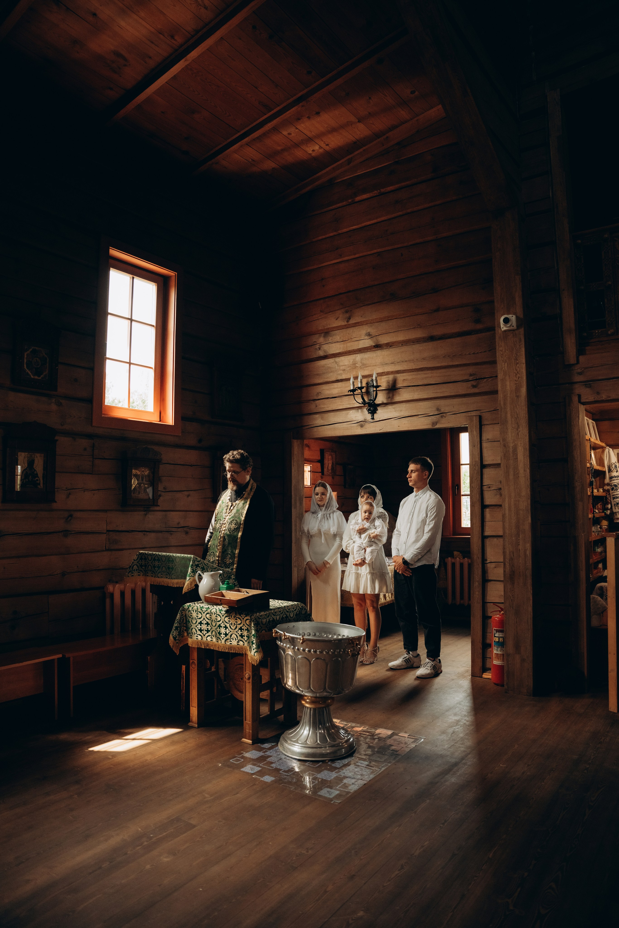 Крещение Егорки. Фотограф Мария Миллс | Минск