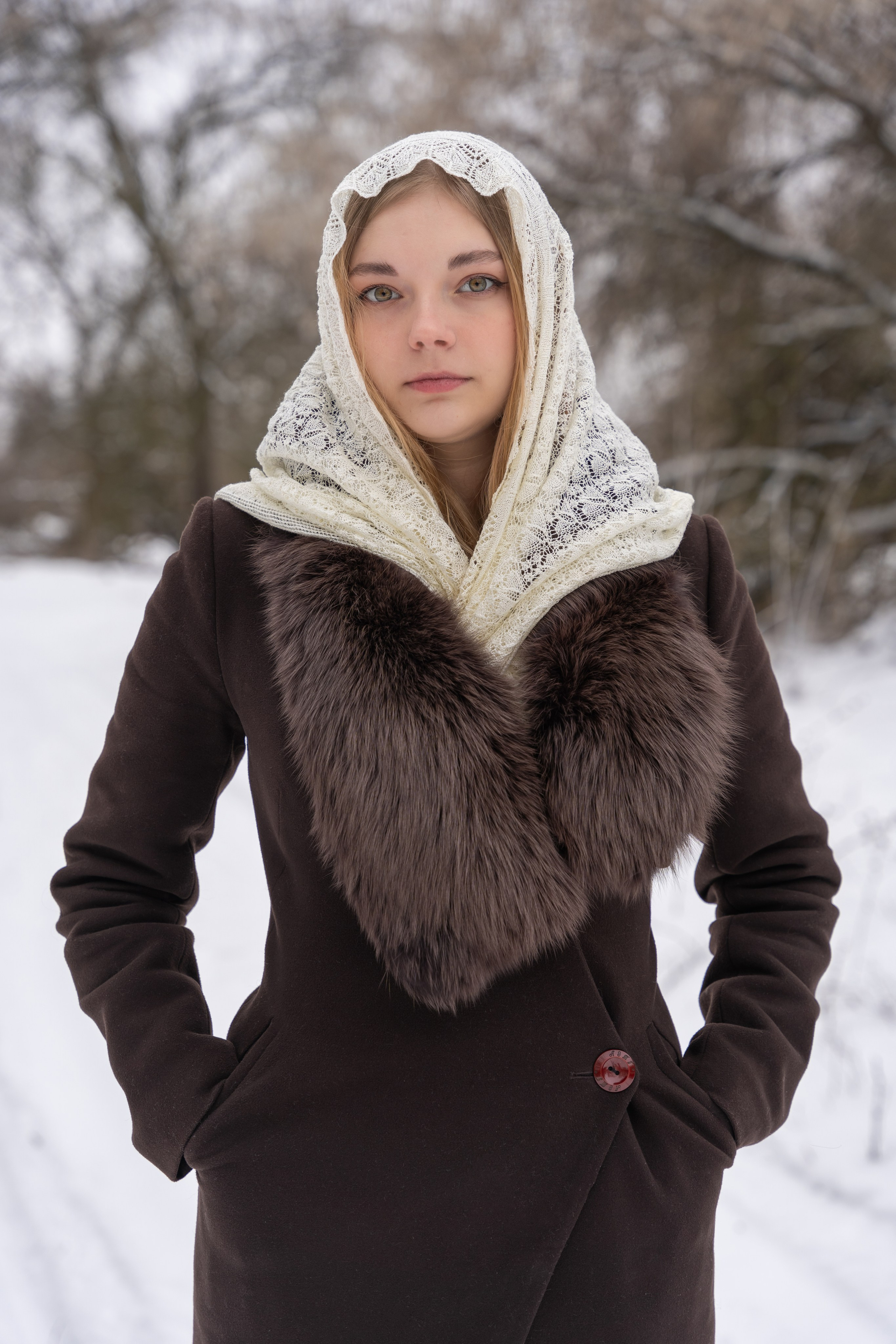 Маша. Два образа одной зимы. Фотограф |Ленинск, Волжский, Волгоград| Наталья Савилова