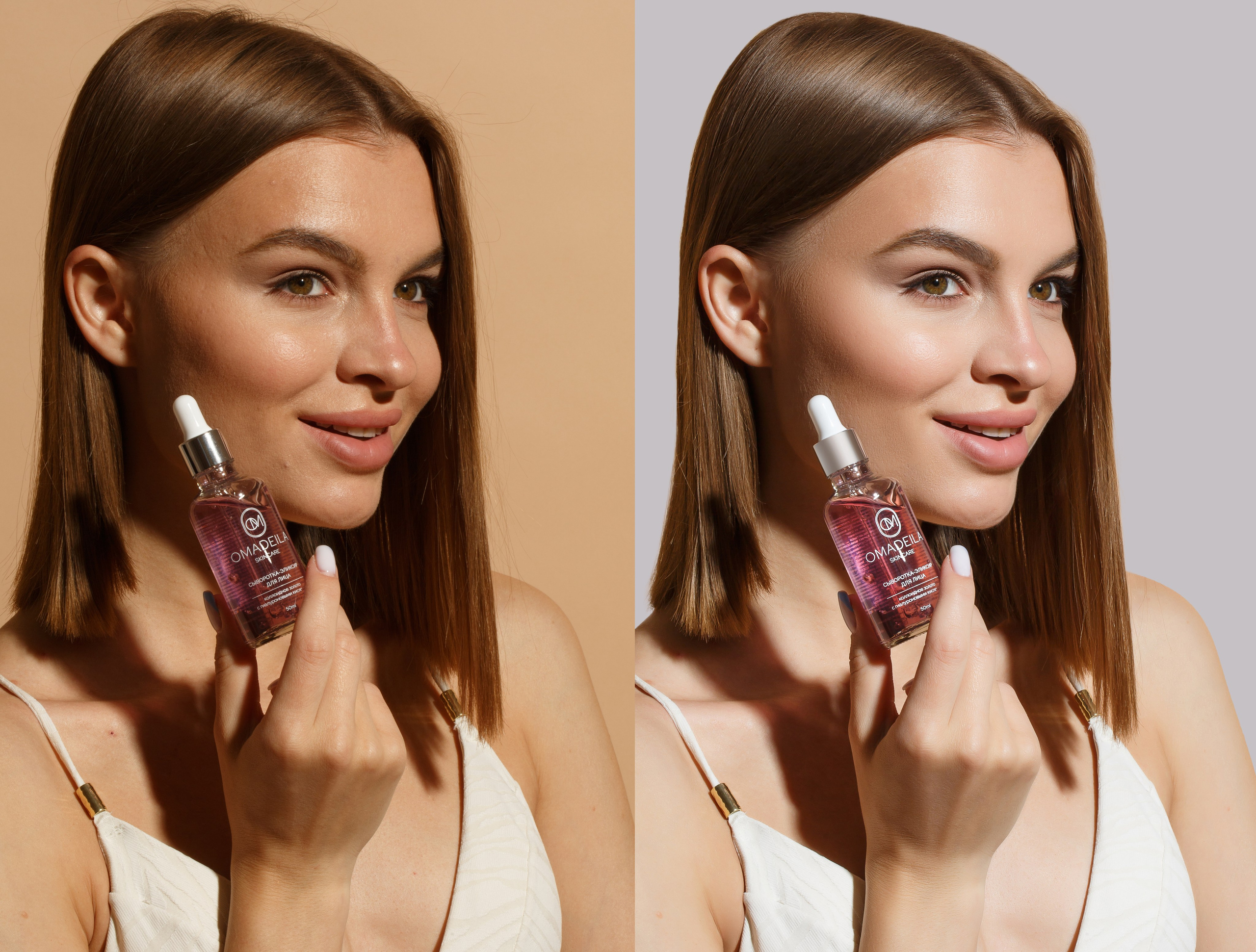 Для рекламы косметики