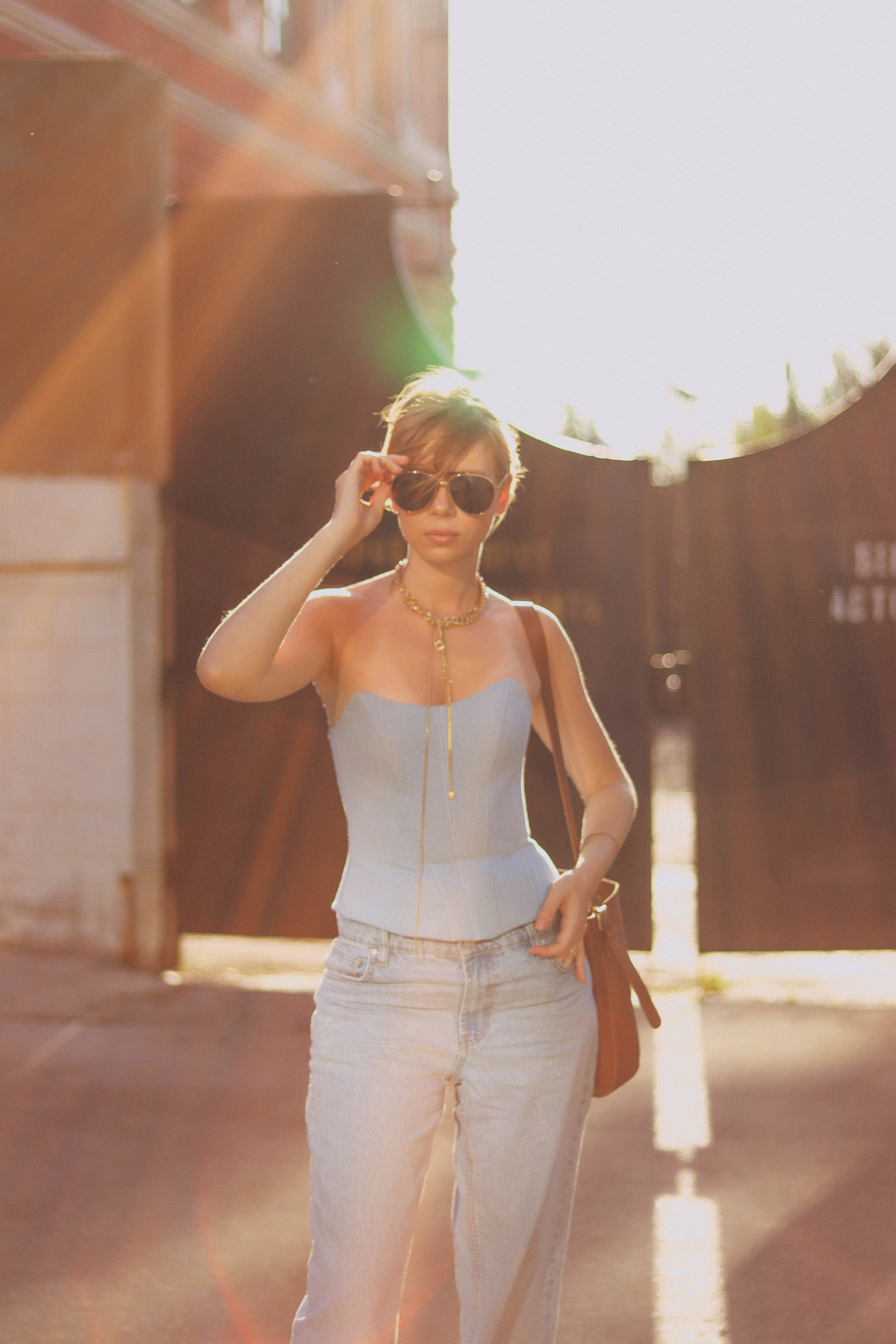 Фотосъёмка Маши на улице. Фотограф Самара Лена Мандарин