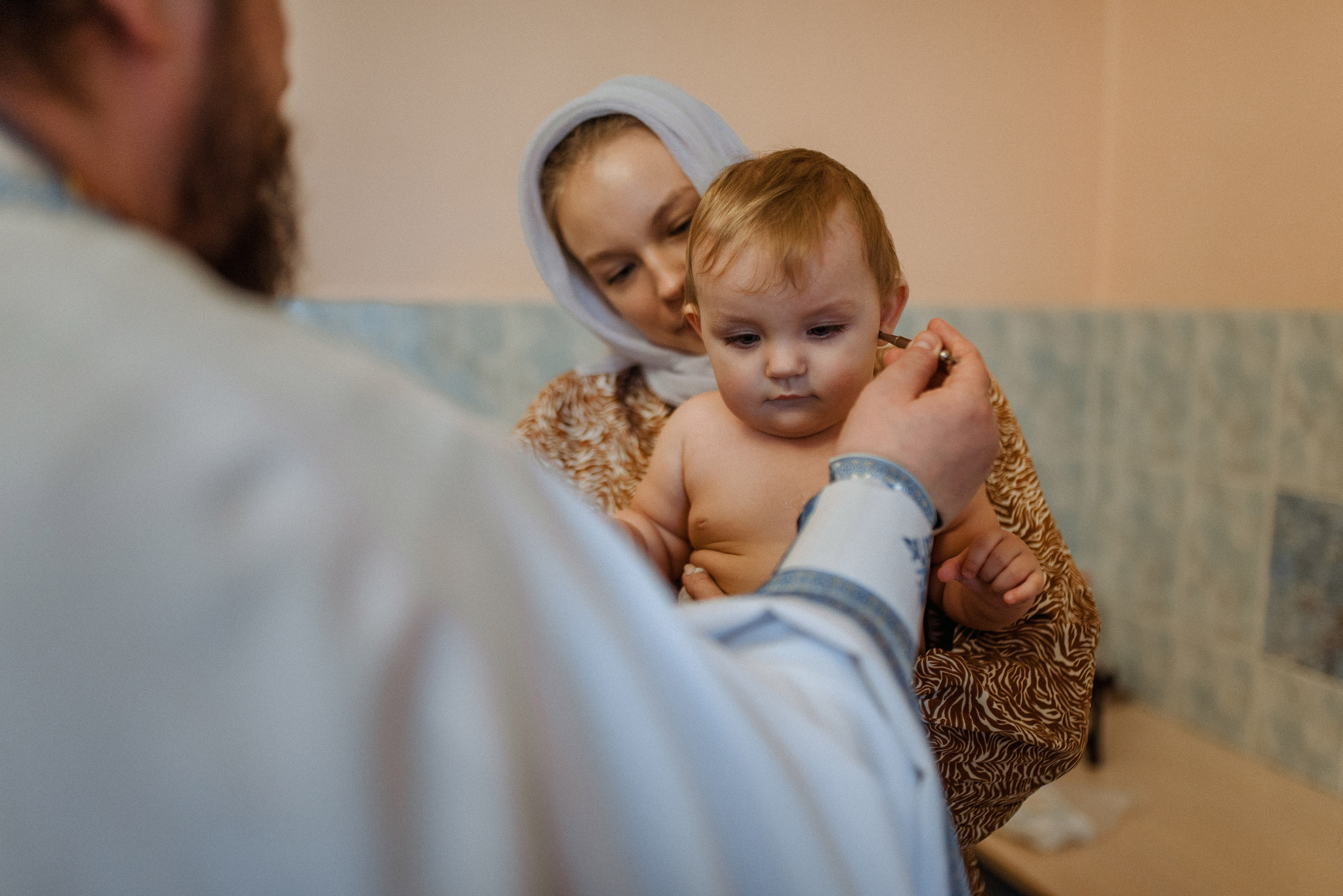 Крещение Евы. Семейный документальный фотограф в Волгограде Мариэта Додина