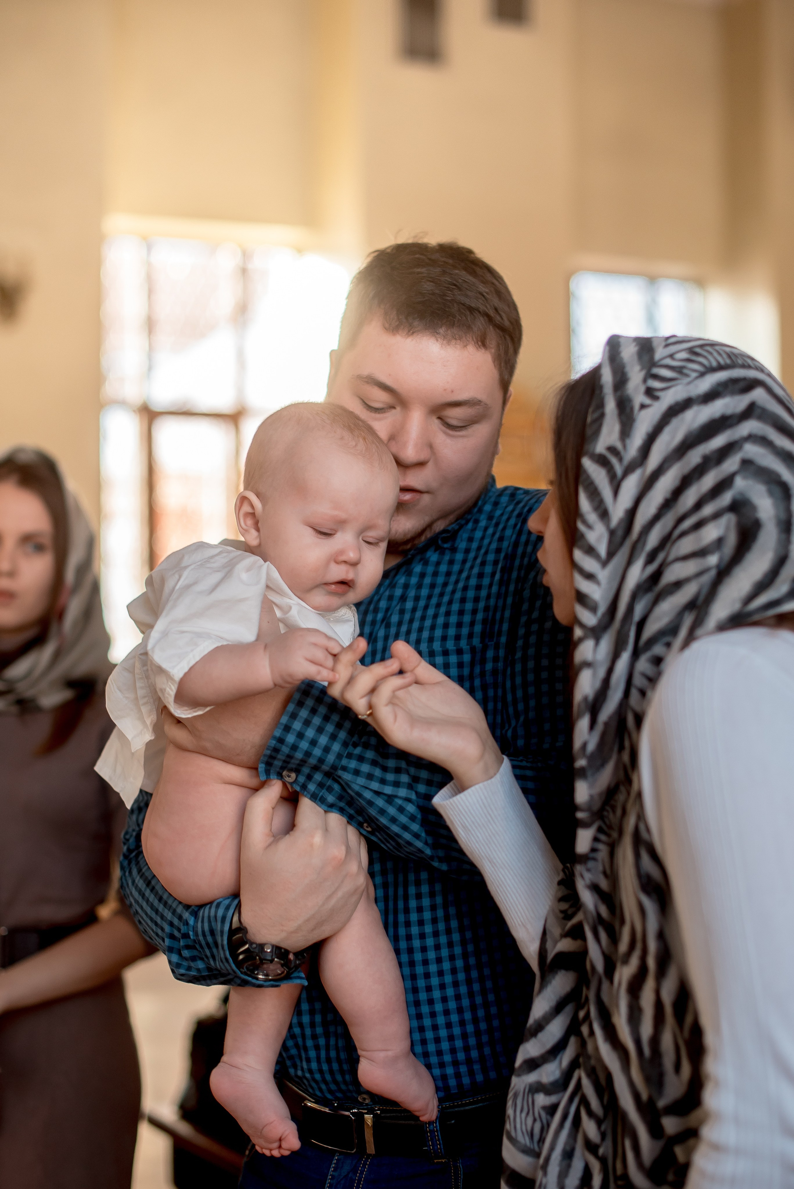 Крещение Максима. Фотограф Мария Стрелкова