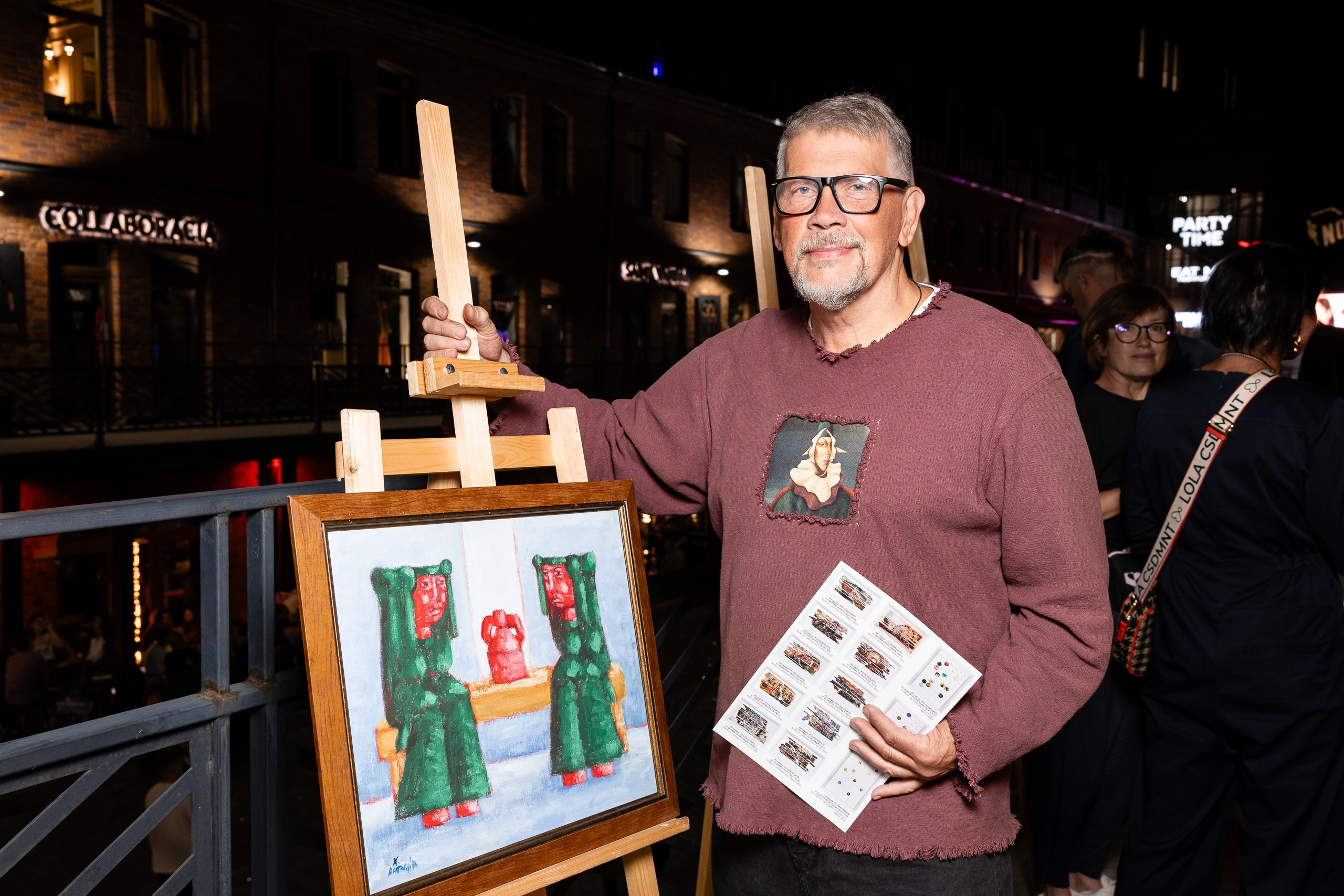 Выставка работ Дениса Шевчука в ресторане Attolini. Фотограф в Санкт-Петербурге — Сергей Петров